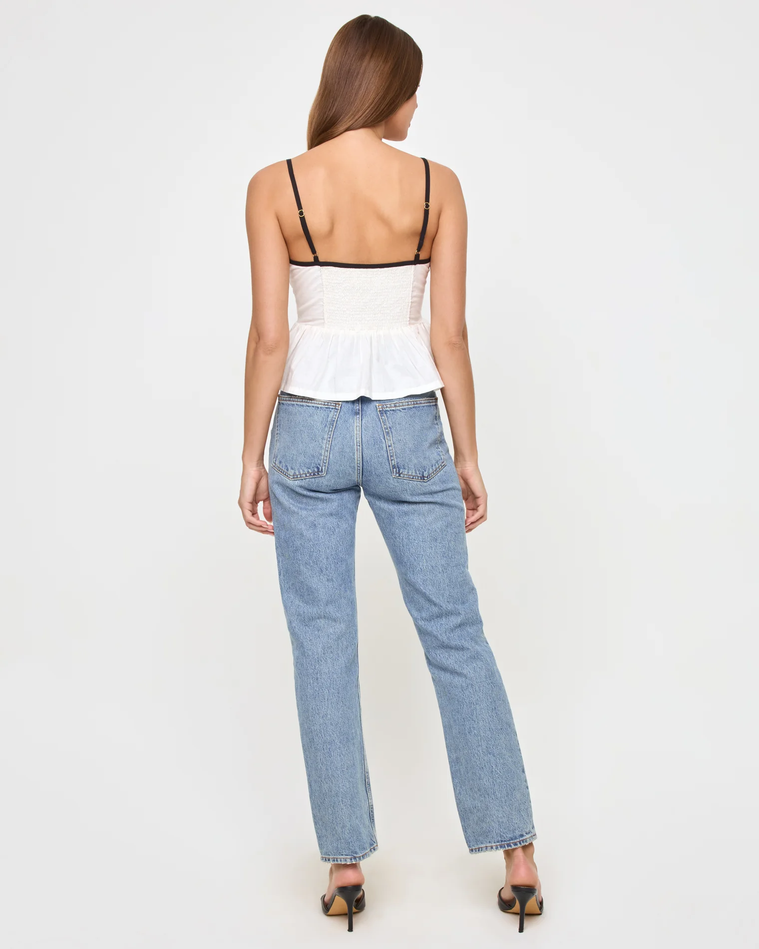 Agnes Top - Cream-Black - Image 4