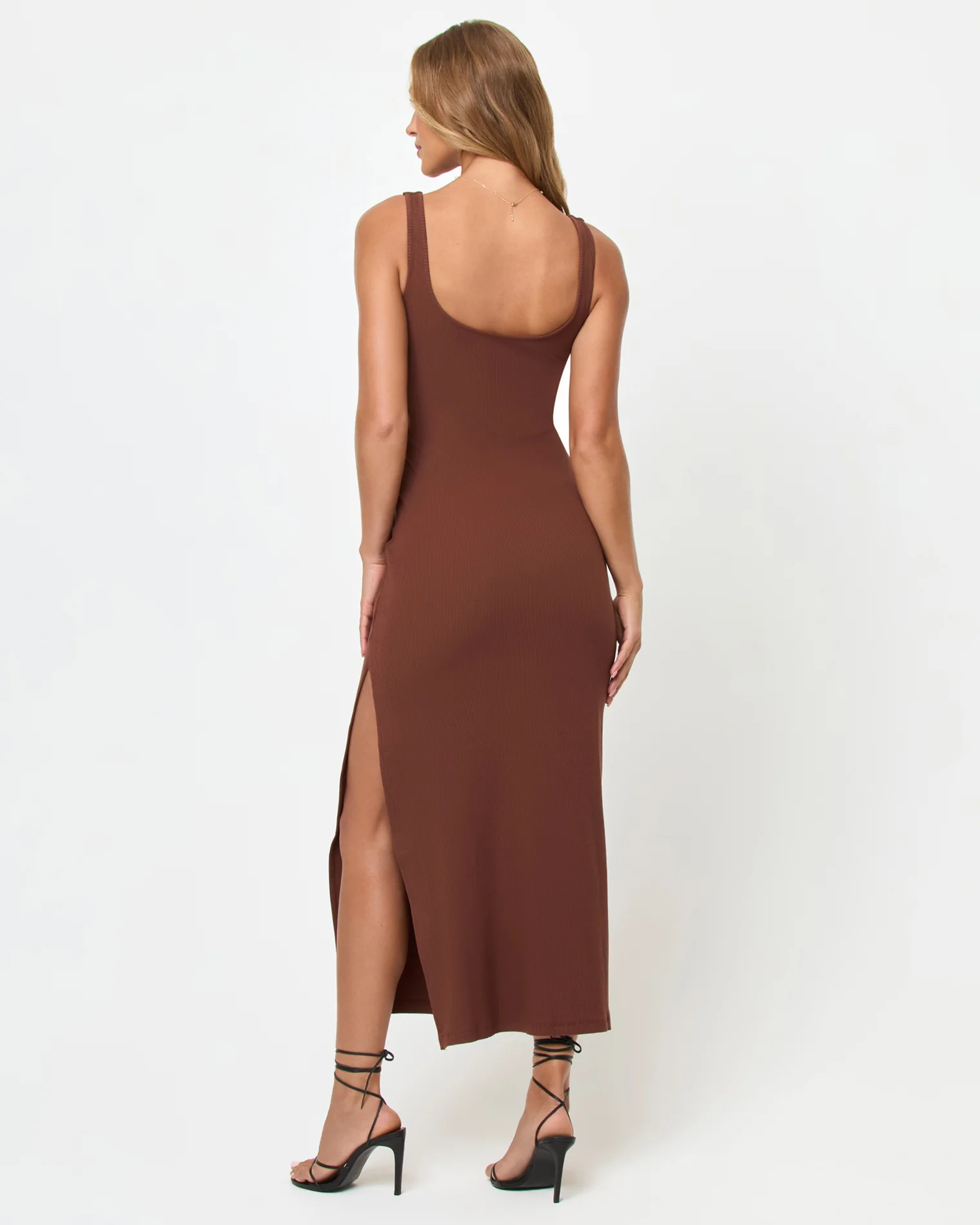 Alexis Dress - Cafe - Image 3