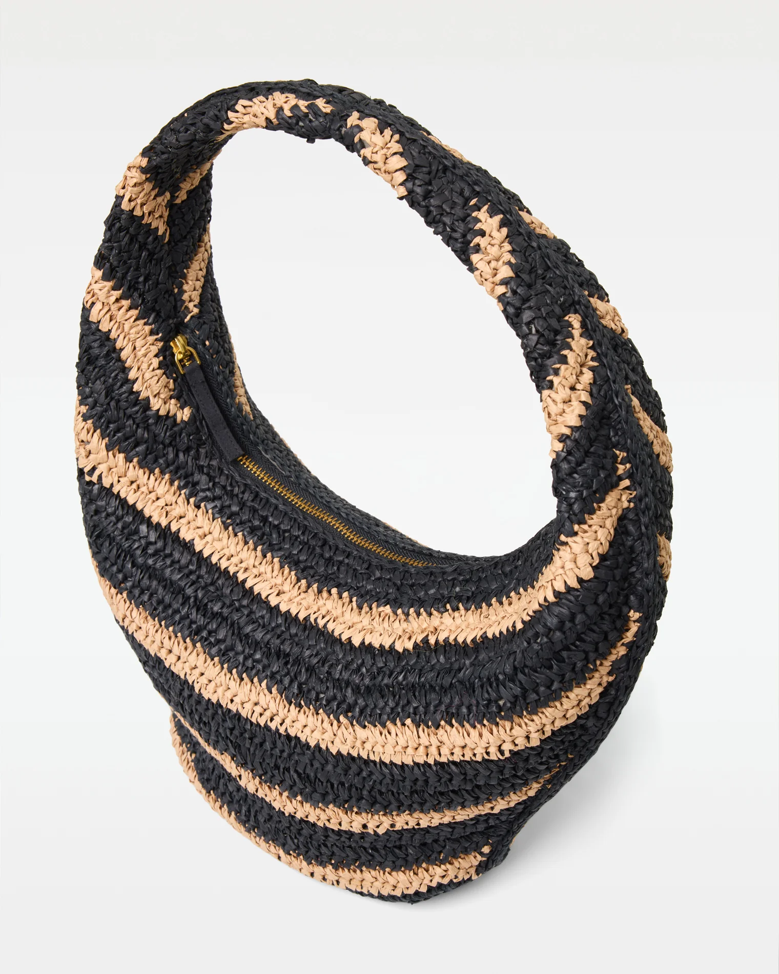 Aya Bag - Natural-Black - Image 3