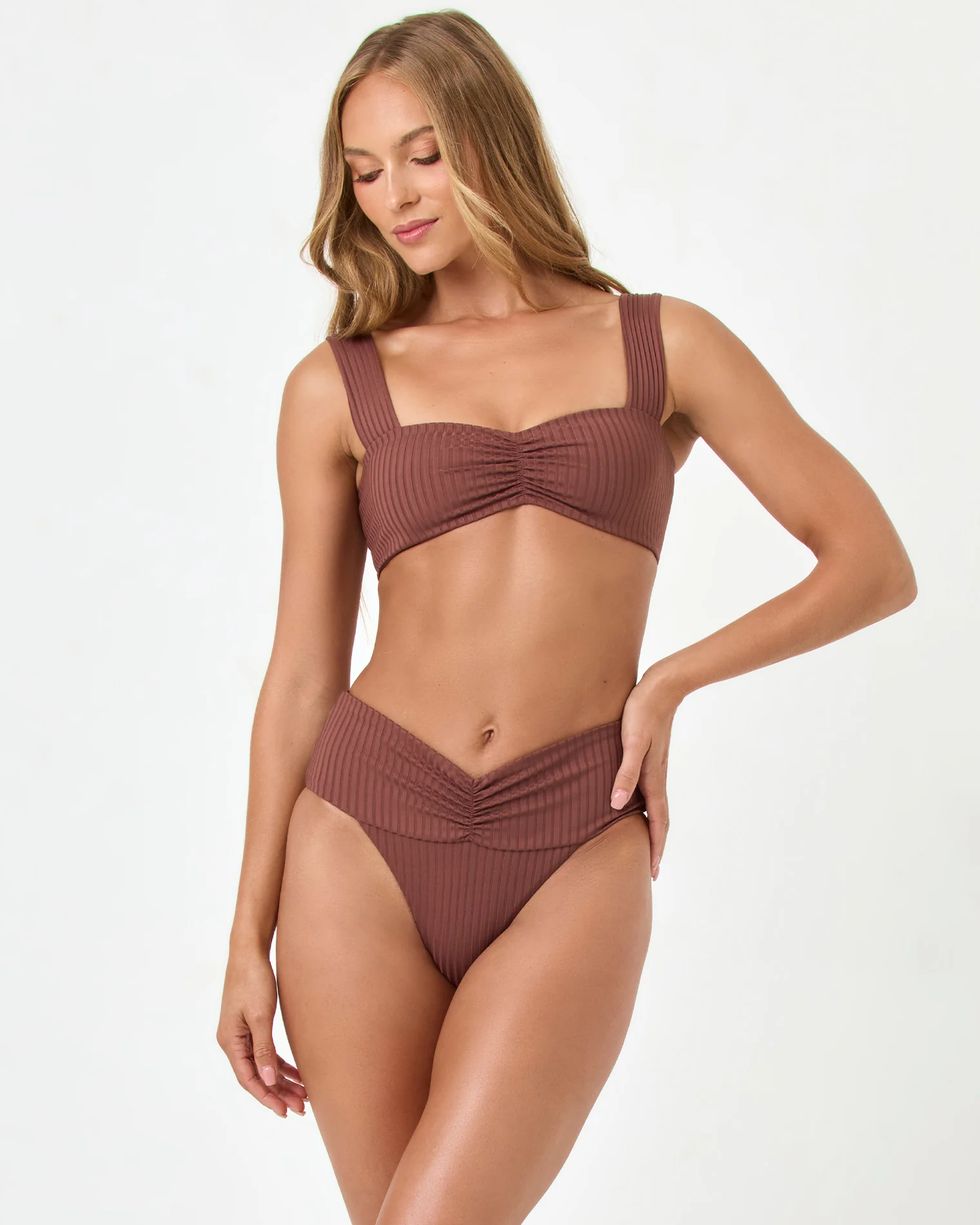 Bardot Bikini Bottom - Cafe - Image 3