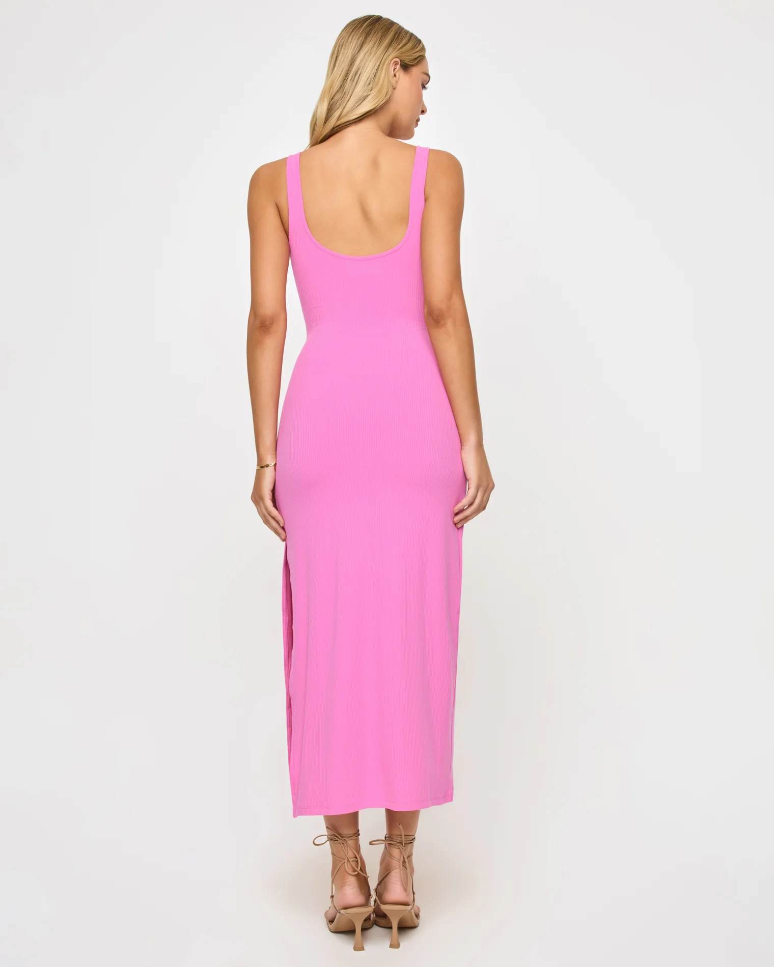 Camille Dress - Hottest Pink - Image 3
