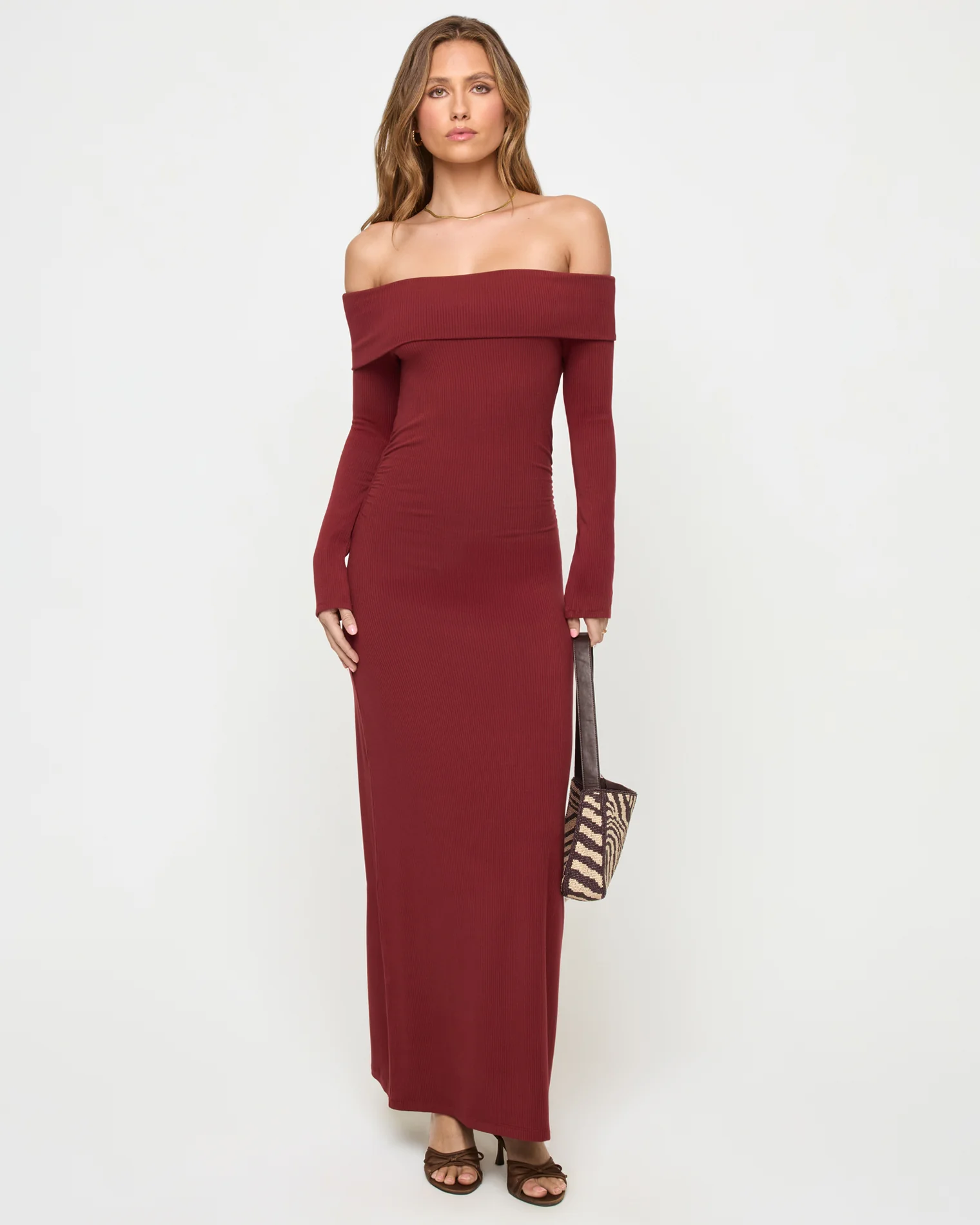 Carrie Dress - Sangria