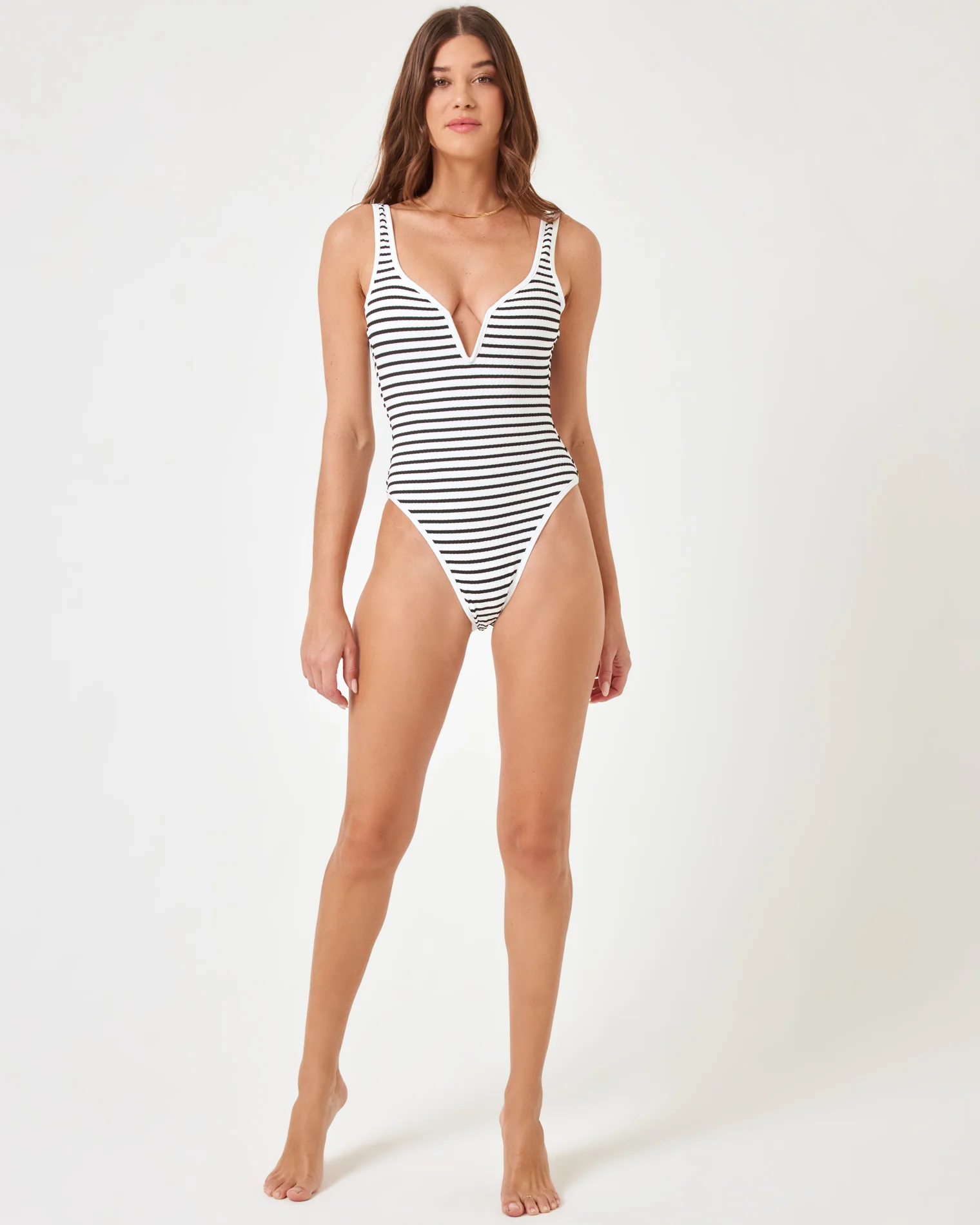 Coco One Piece Swimsuit - Sail Along Stripe - Image 8