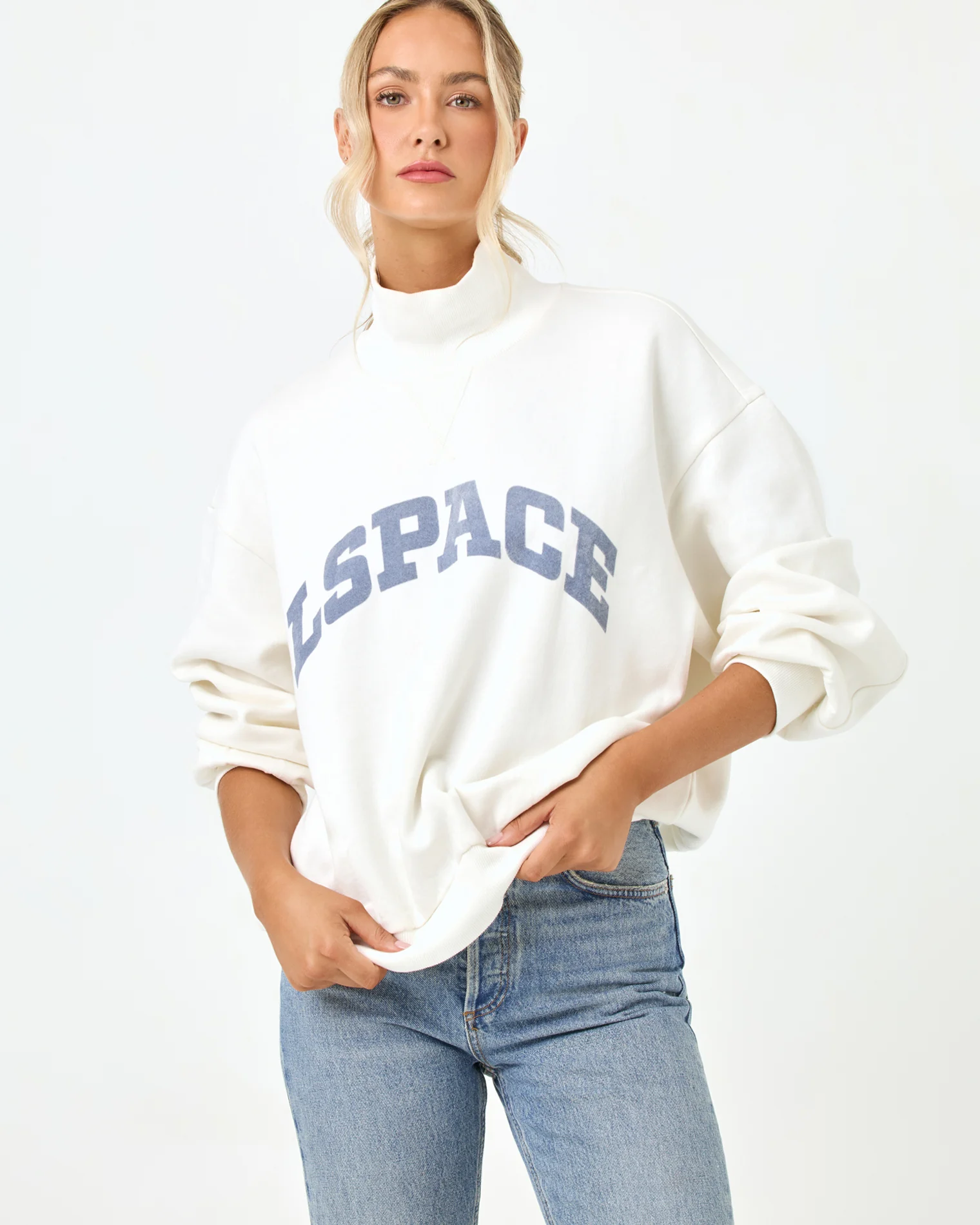 Crush Sweatshirt - Cream - Image 4