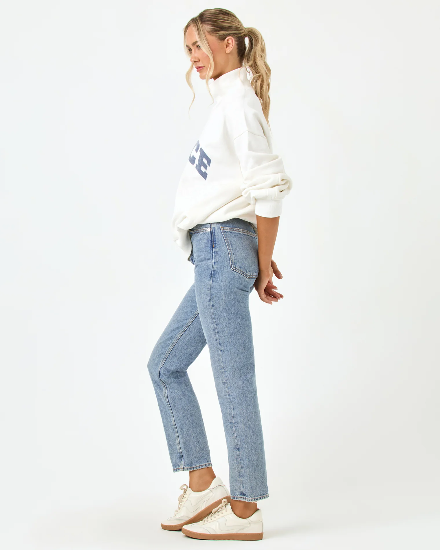 Crush Sweatshirt - Cream - Image 6