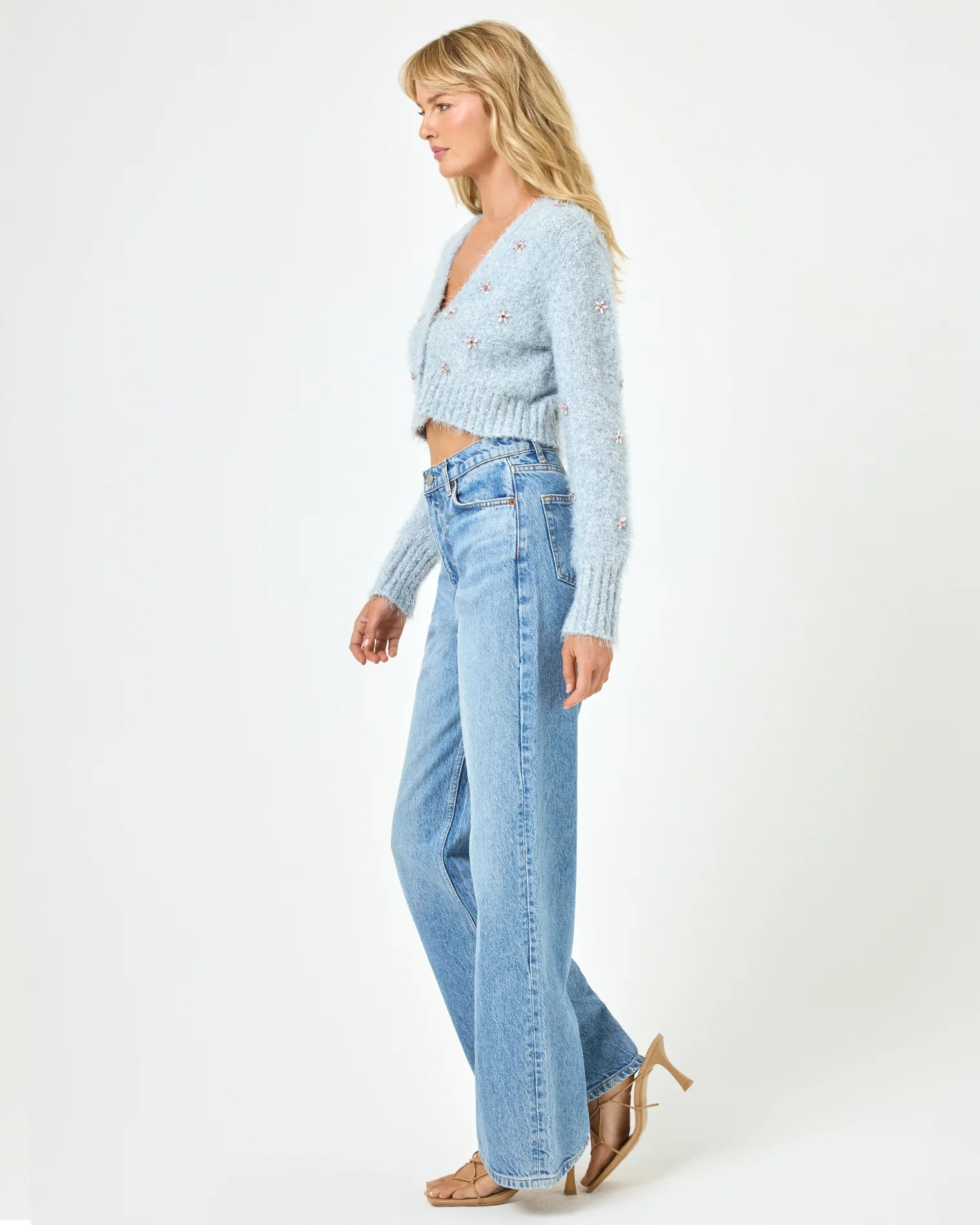 Crystal Cardigan - Dove - Image 4