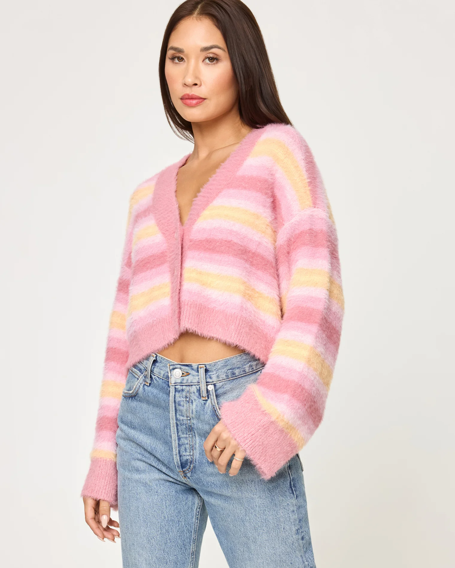 Daybreak Cardigan - Daybreak Stripe - Image 4