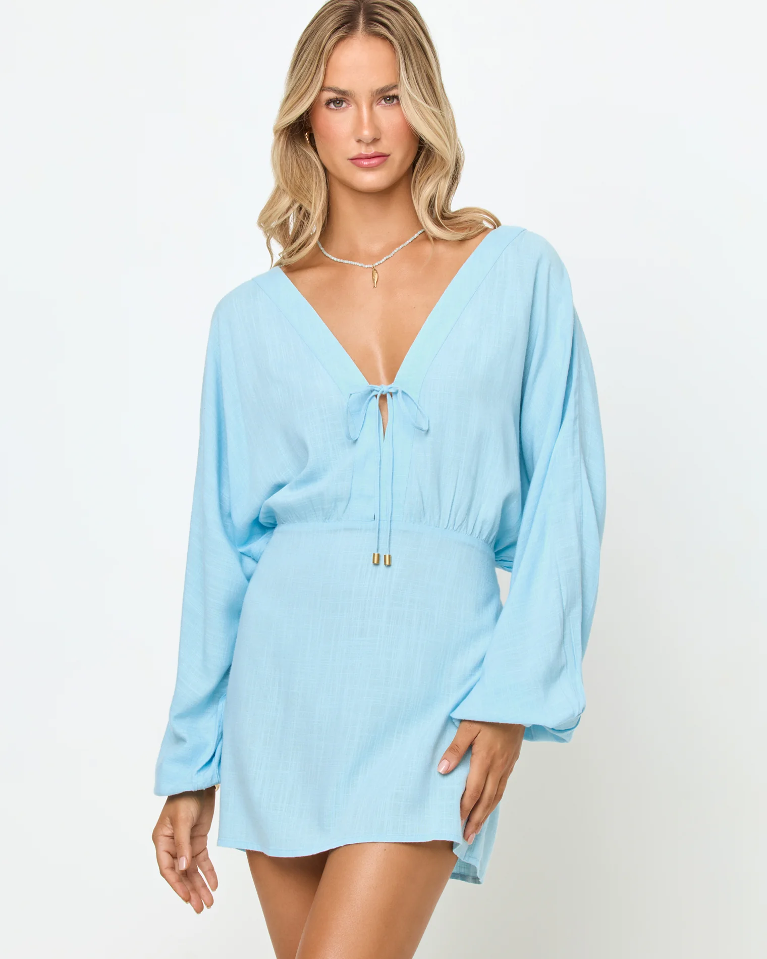 Deia Mini Dress - Tourmaline - Image 4