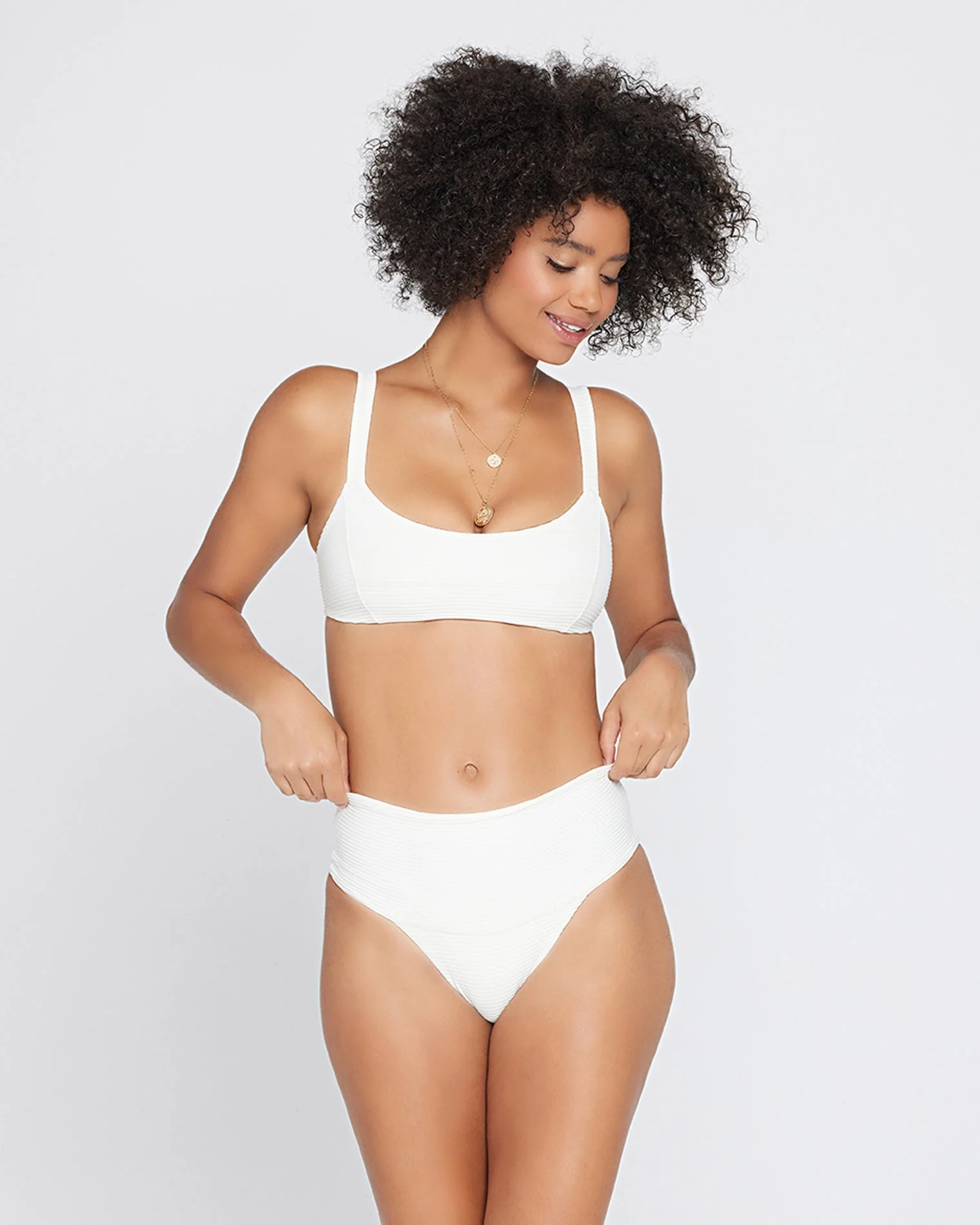 Desi Bikini Bottom - Cream - Image 3