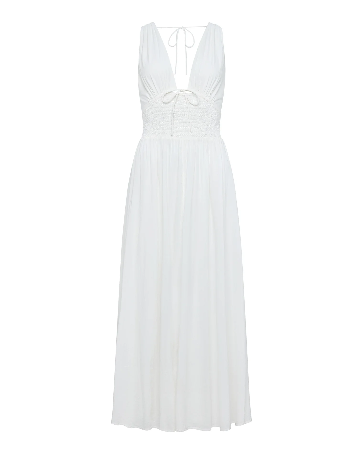 Emmaline Maxi Dress - Cream - Image 7