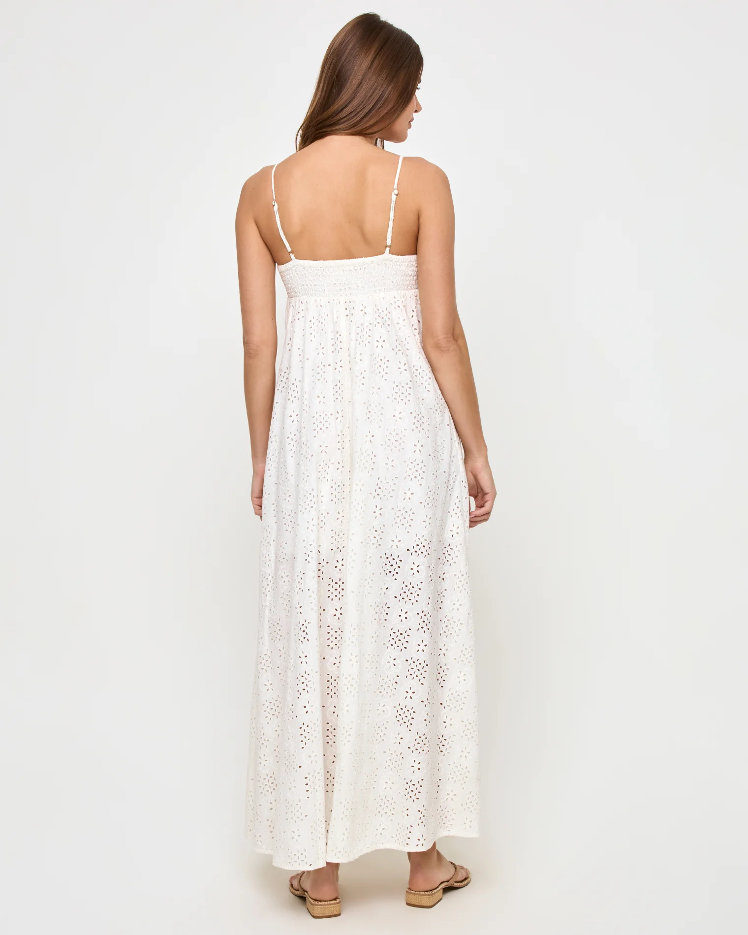 Raveena Dress - Eyelet Cream - Image 4
