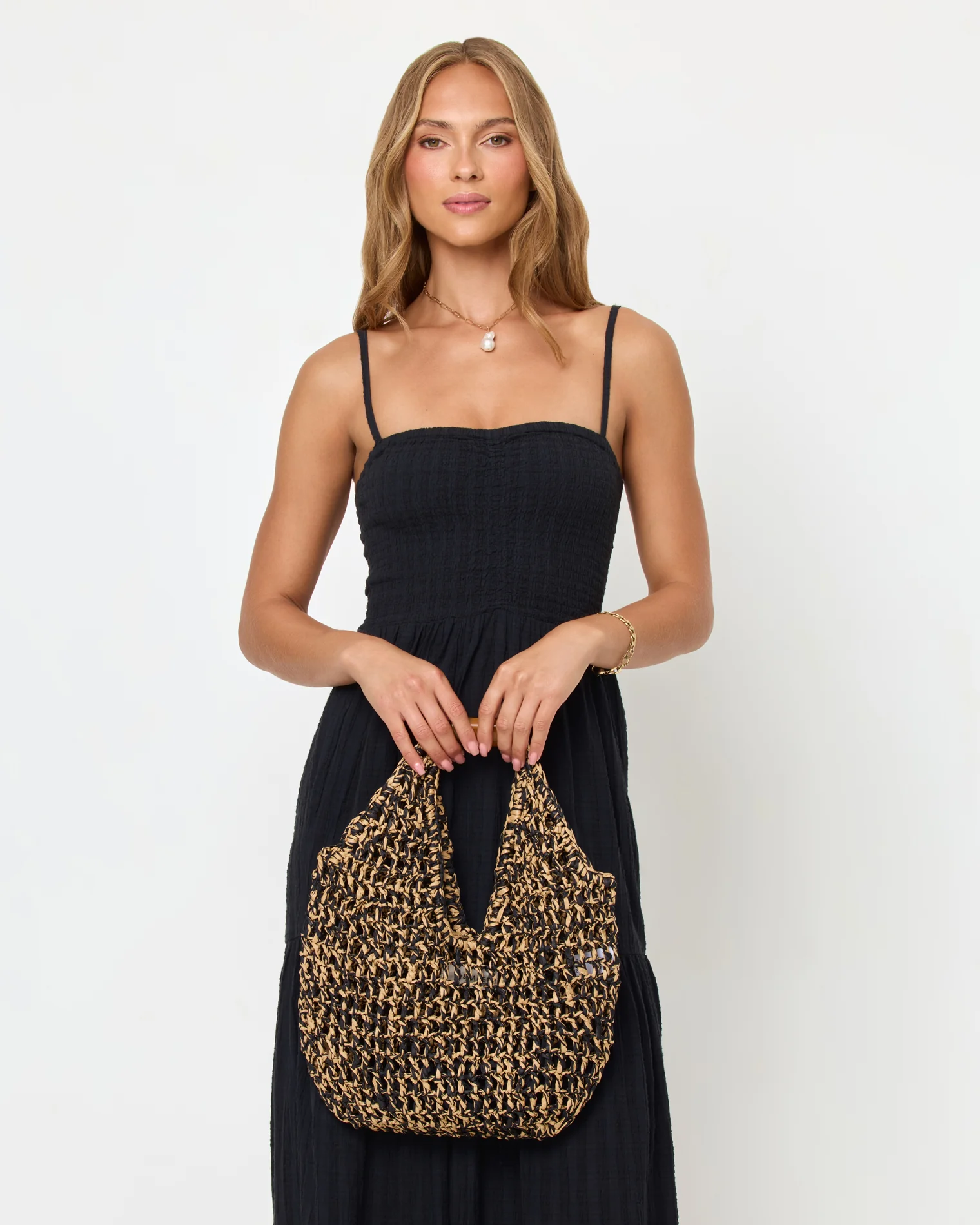 Faye Bag - Natural-Black - Image 2