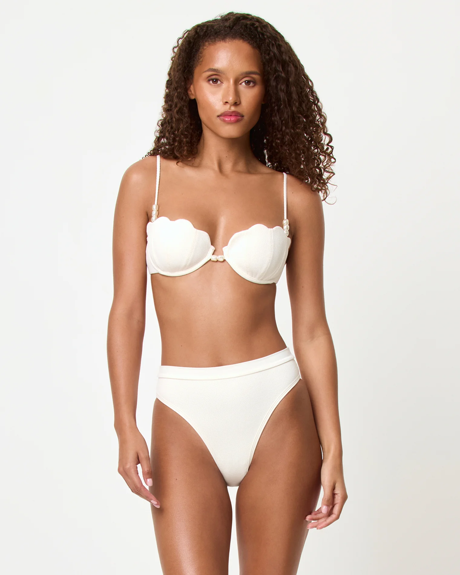 Frenchi Bikini Bottom - Cream - Image 4