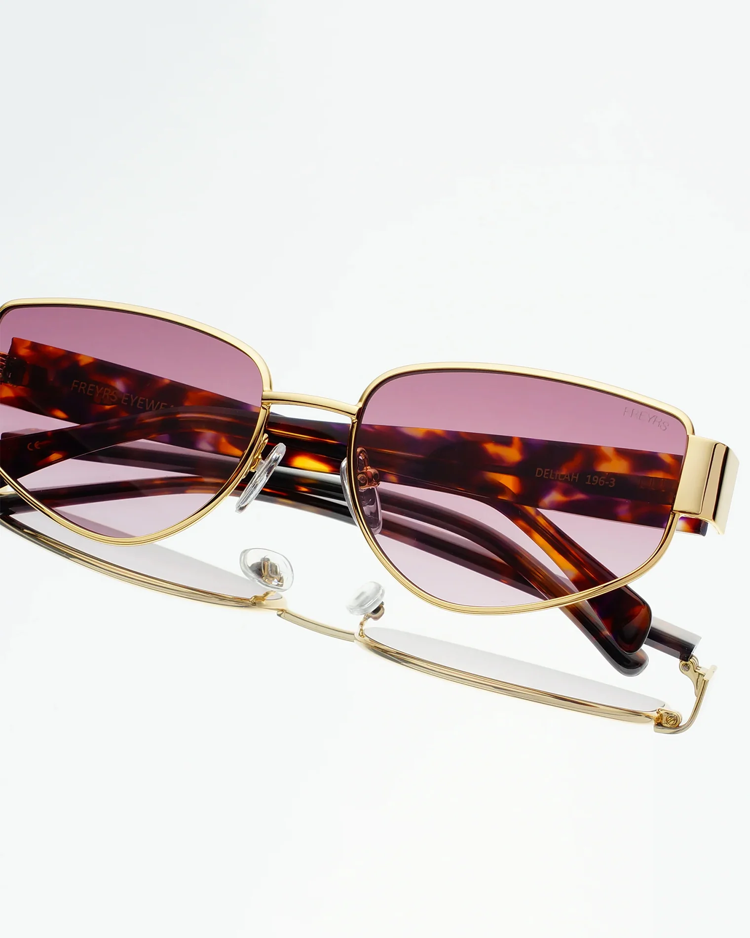 Freyrs Delilah Sunglasses - Gold - Image 3