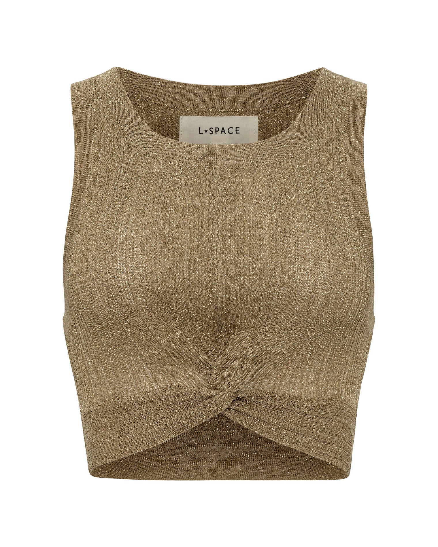 Heart Of Gold Tank - Metallic Gold - Image 3