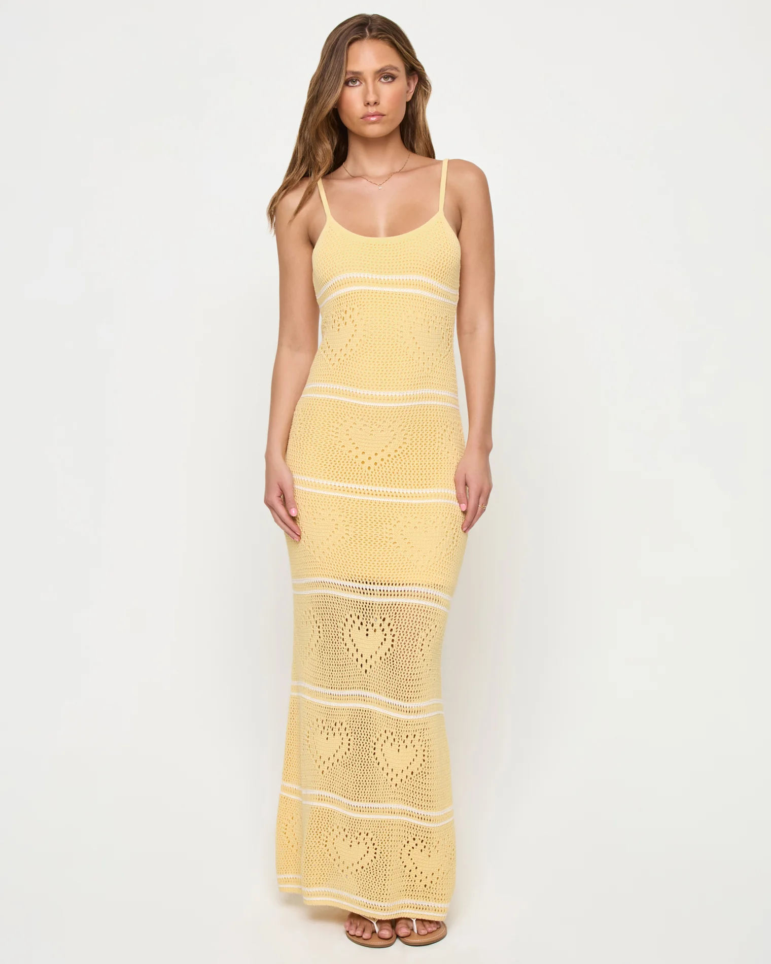 Heart To Heart Dress - Daisy-Cream - Image 3
