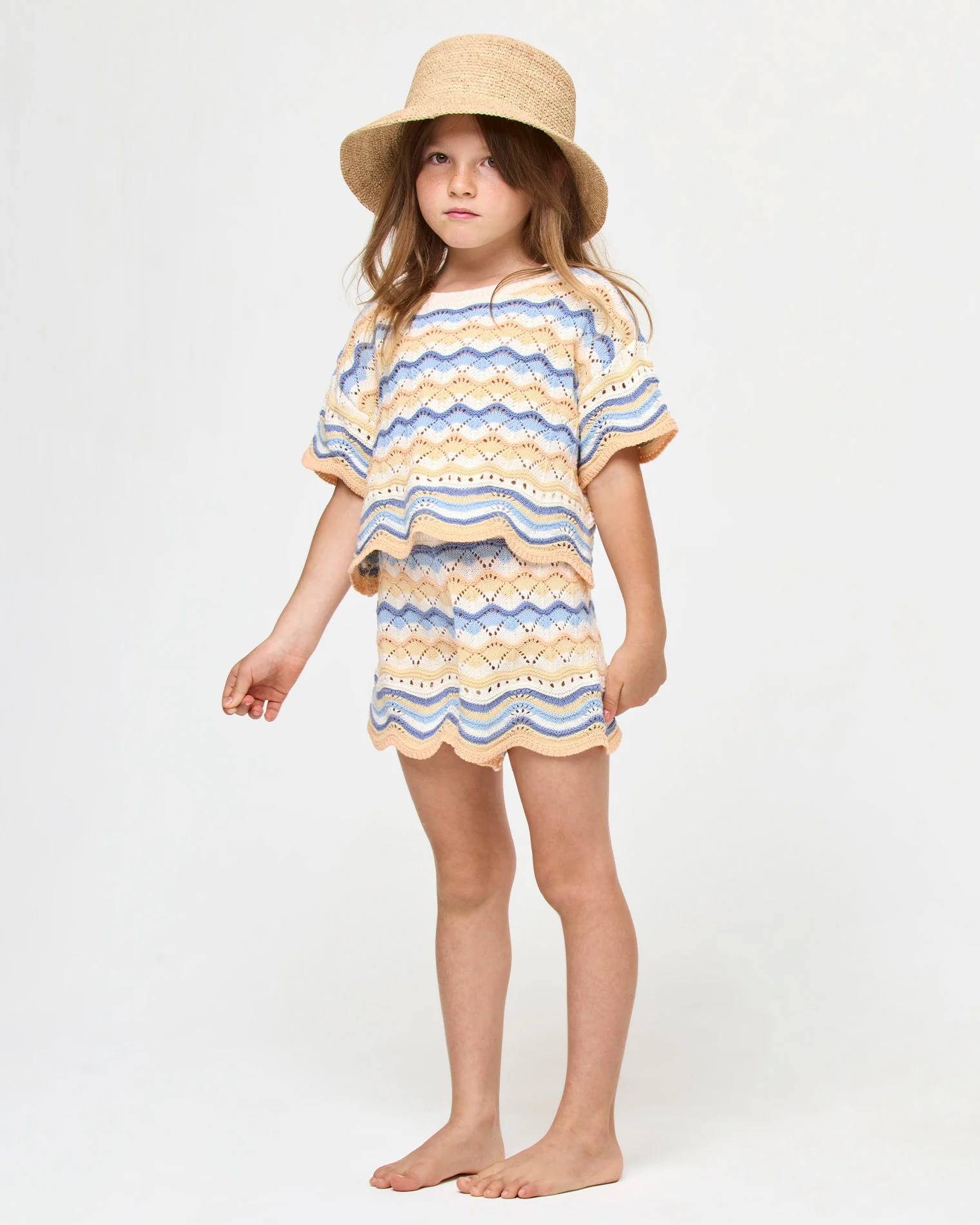 Isadora Mini Bucket Hat - Natural - Image 3