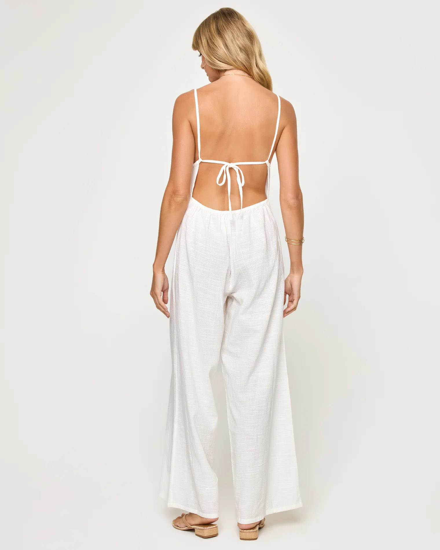Jaida Jumpsuit - White - Image 4