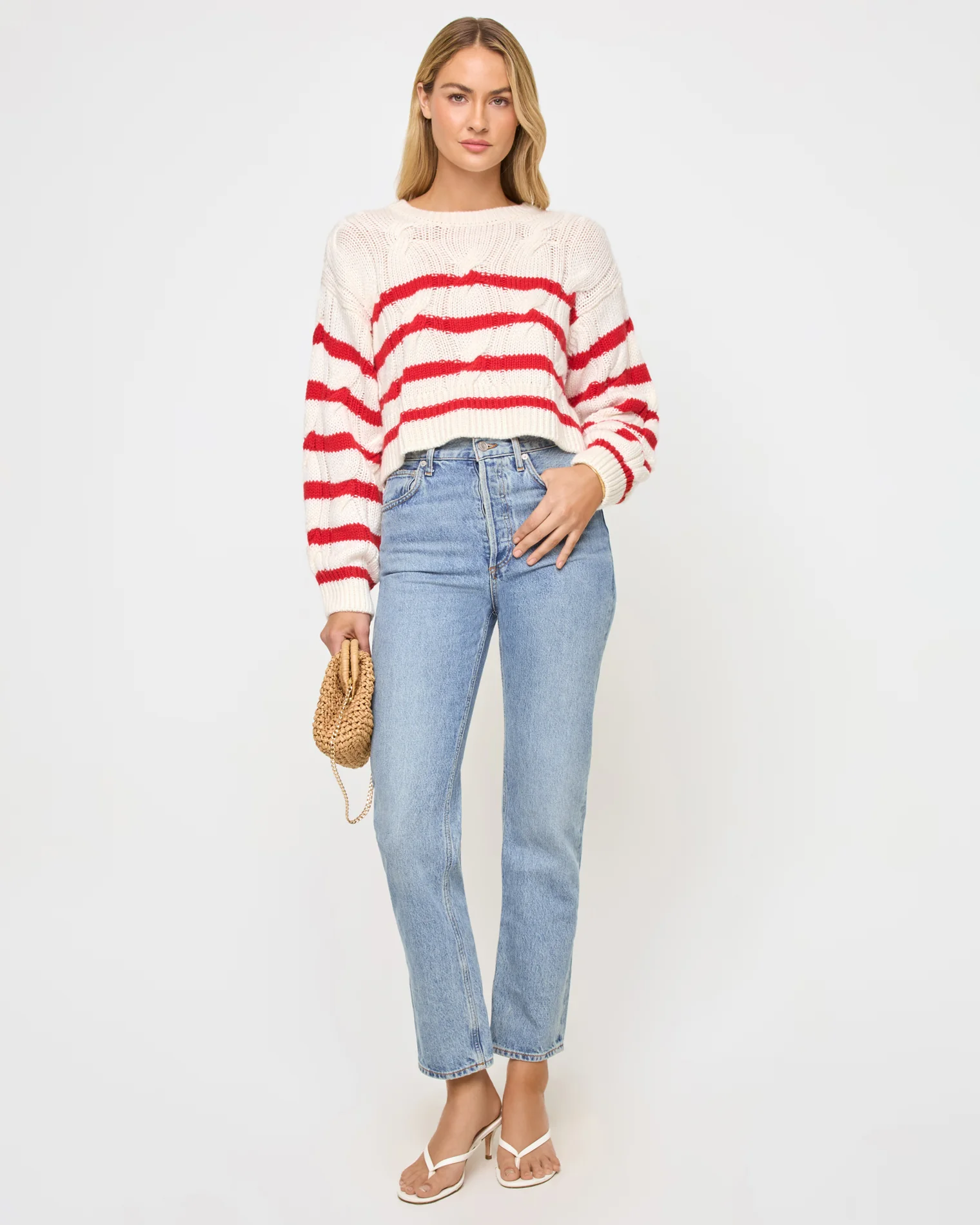 Kensley Pullover - Cream Flame - Image 2