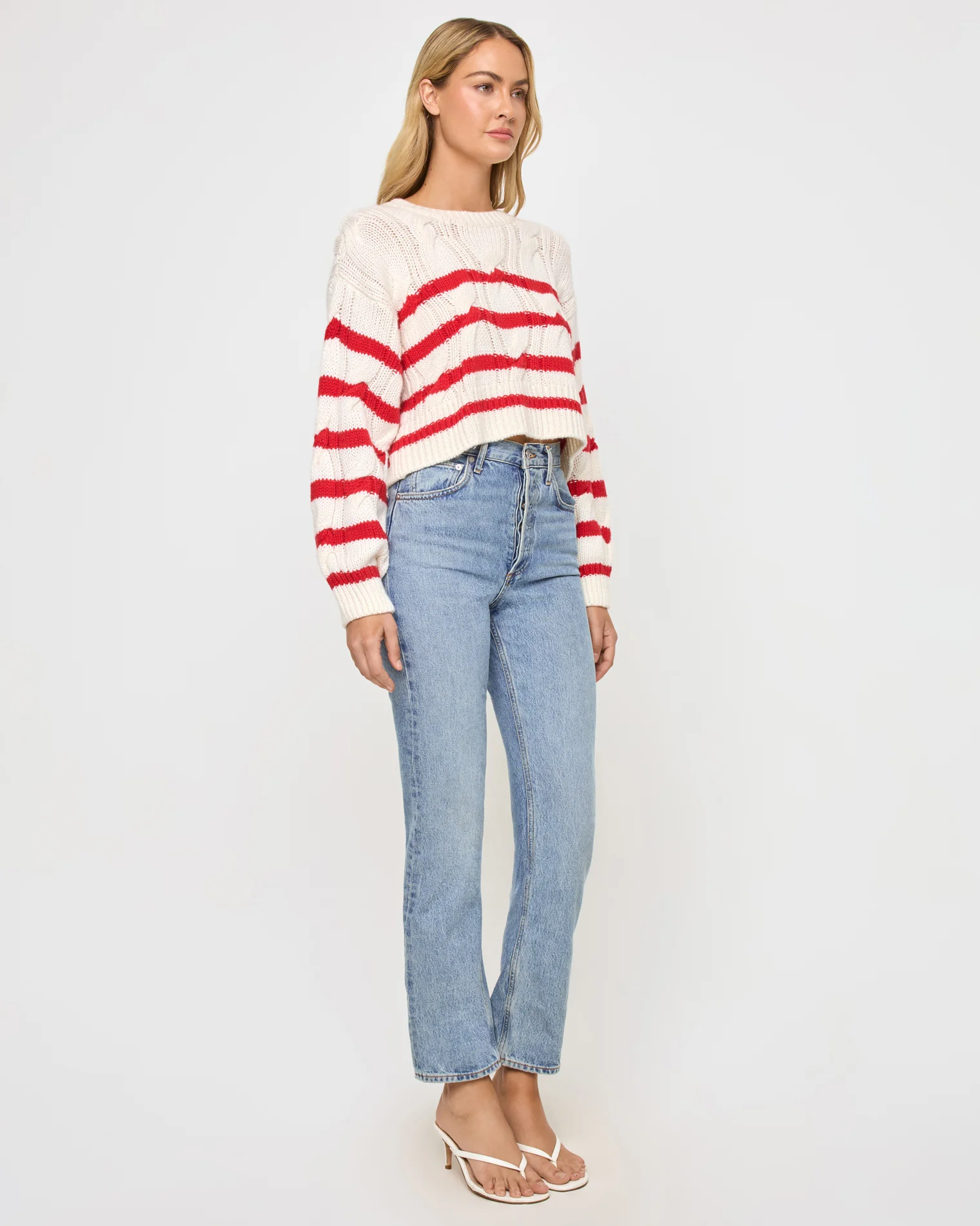 Kensley Pullover - Cream Flame - Image 4