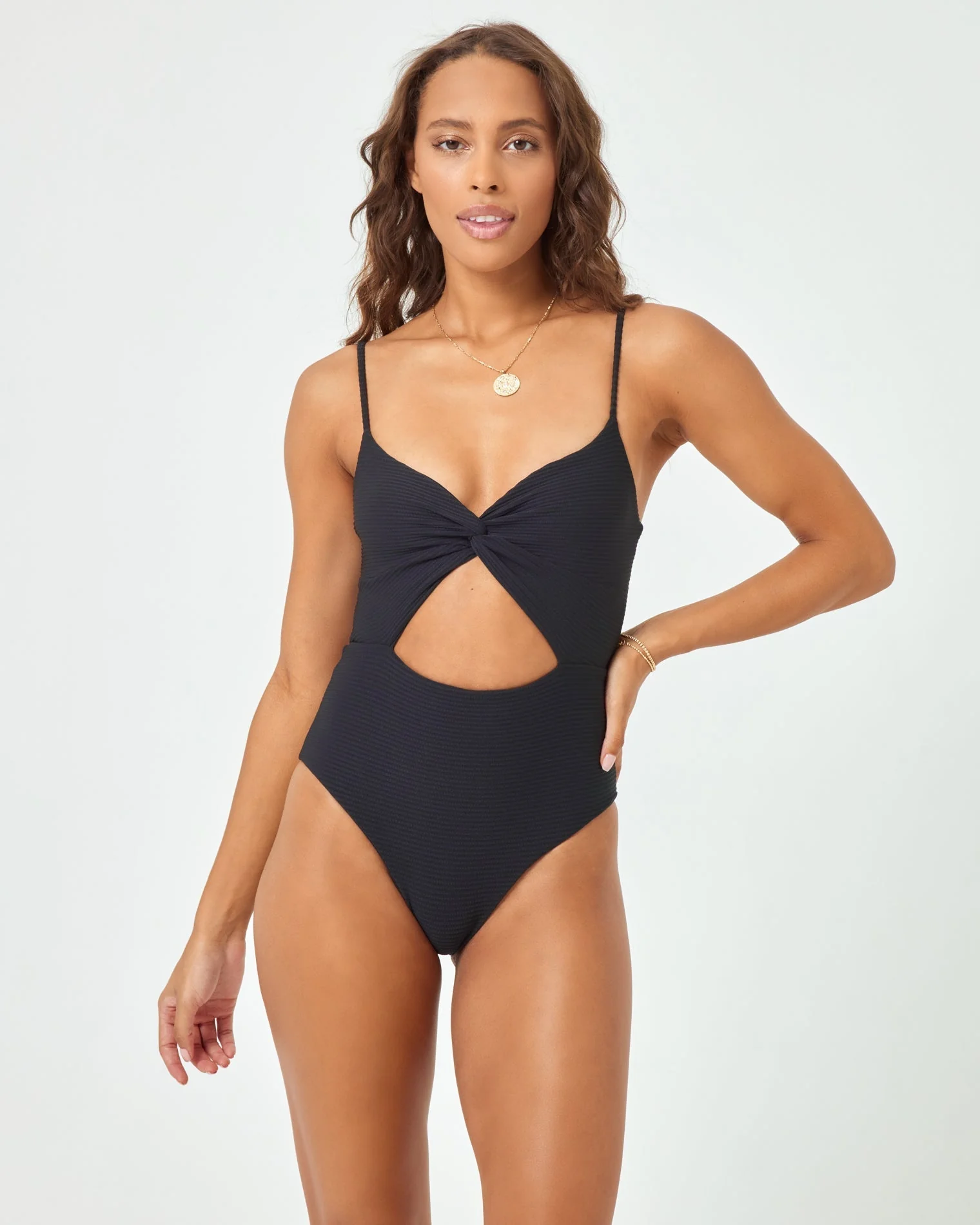 Kyslee One Piece Swimsuit - Black - Image 3