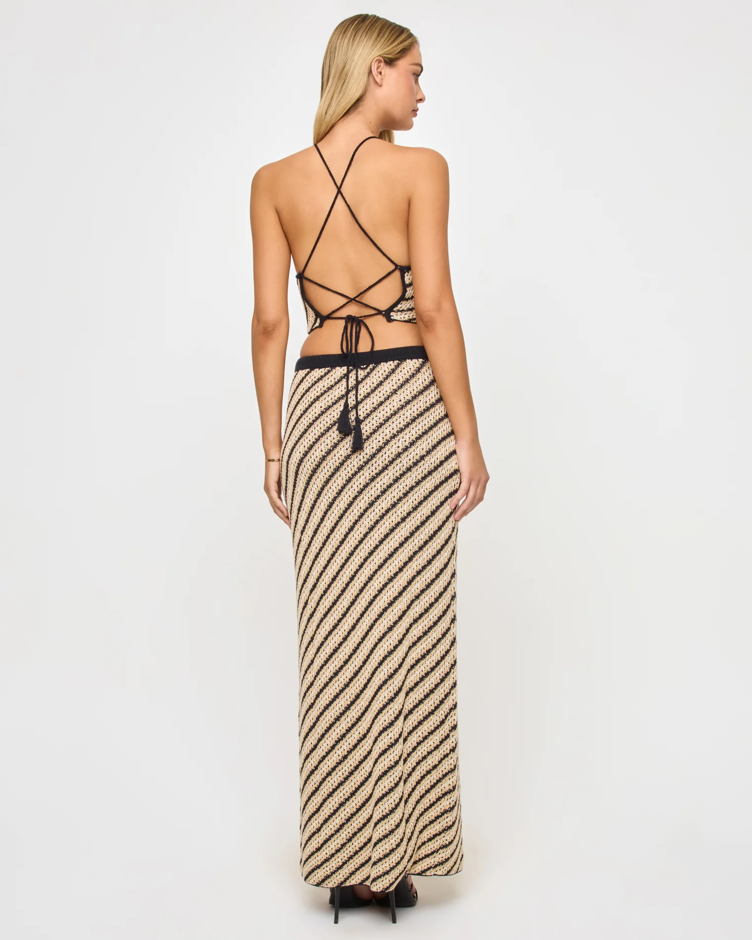 La Bianca Skirt - Tip the Scales Stripe - Image 3
