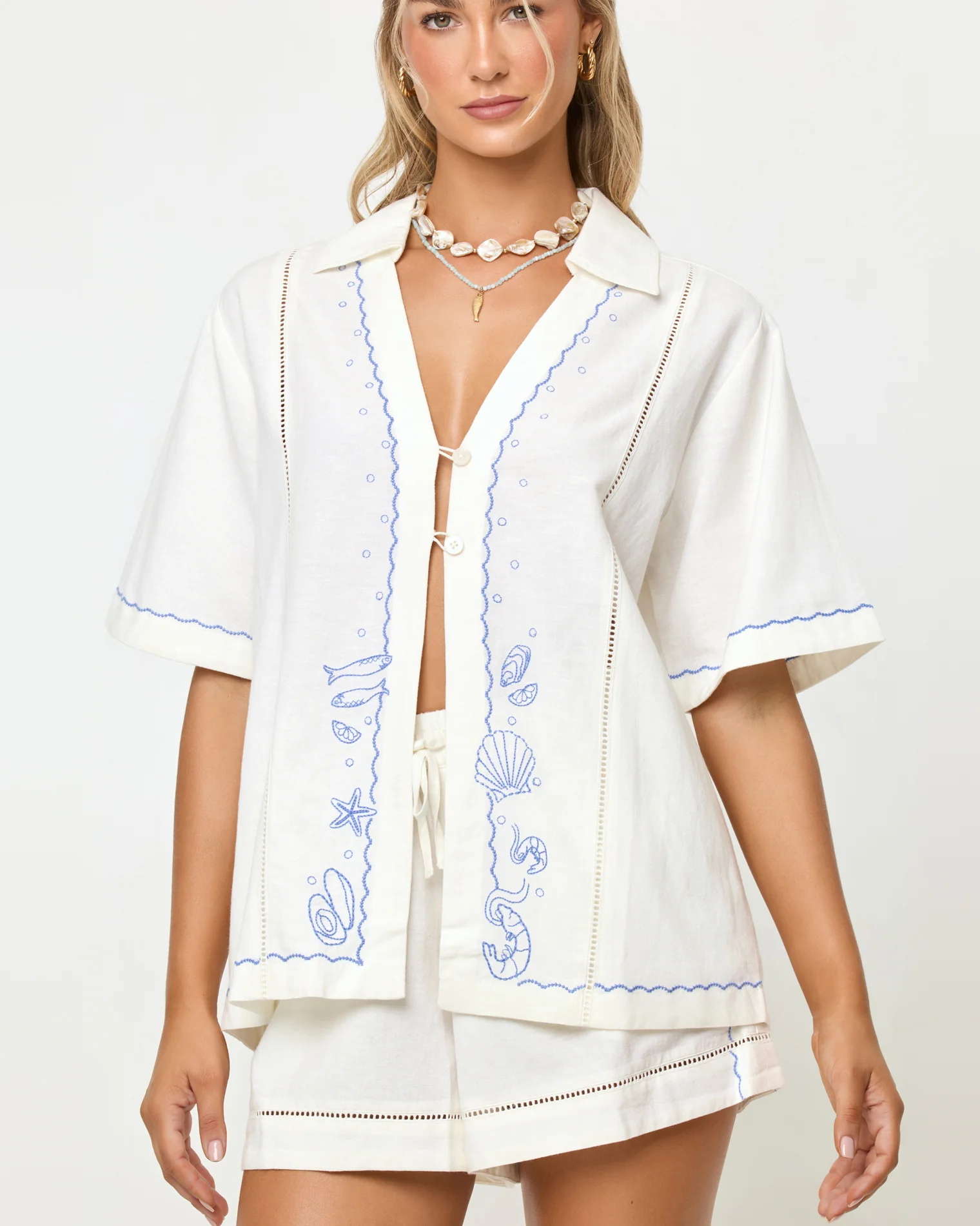 La Mer Shirt - Cream - Image 3