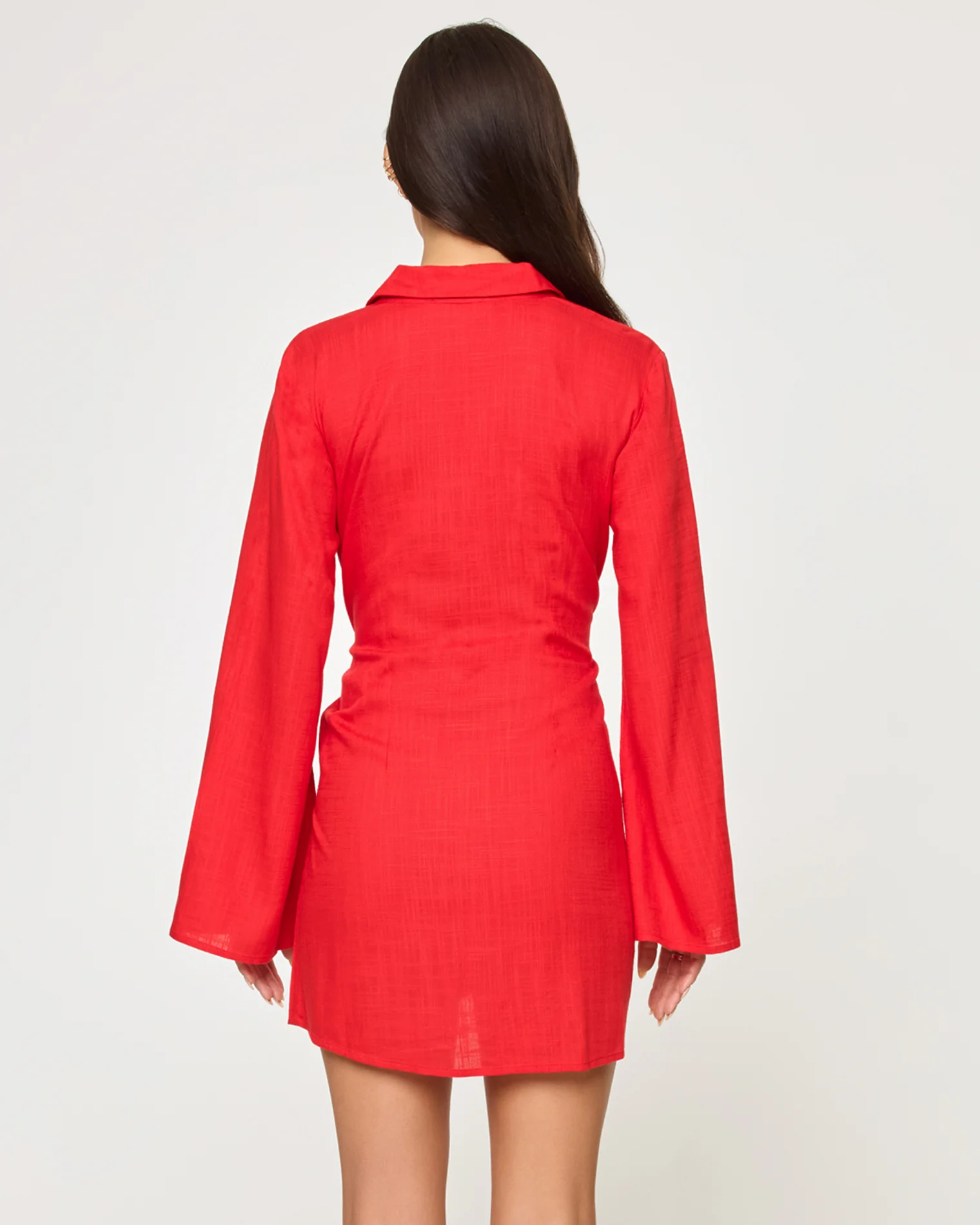 Las Palmas Dress - Flame - Image 4
