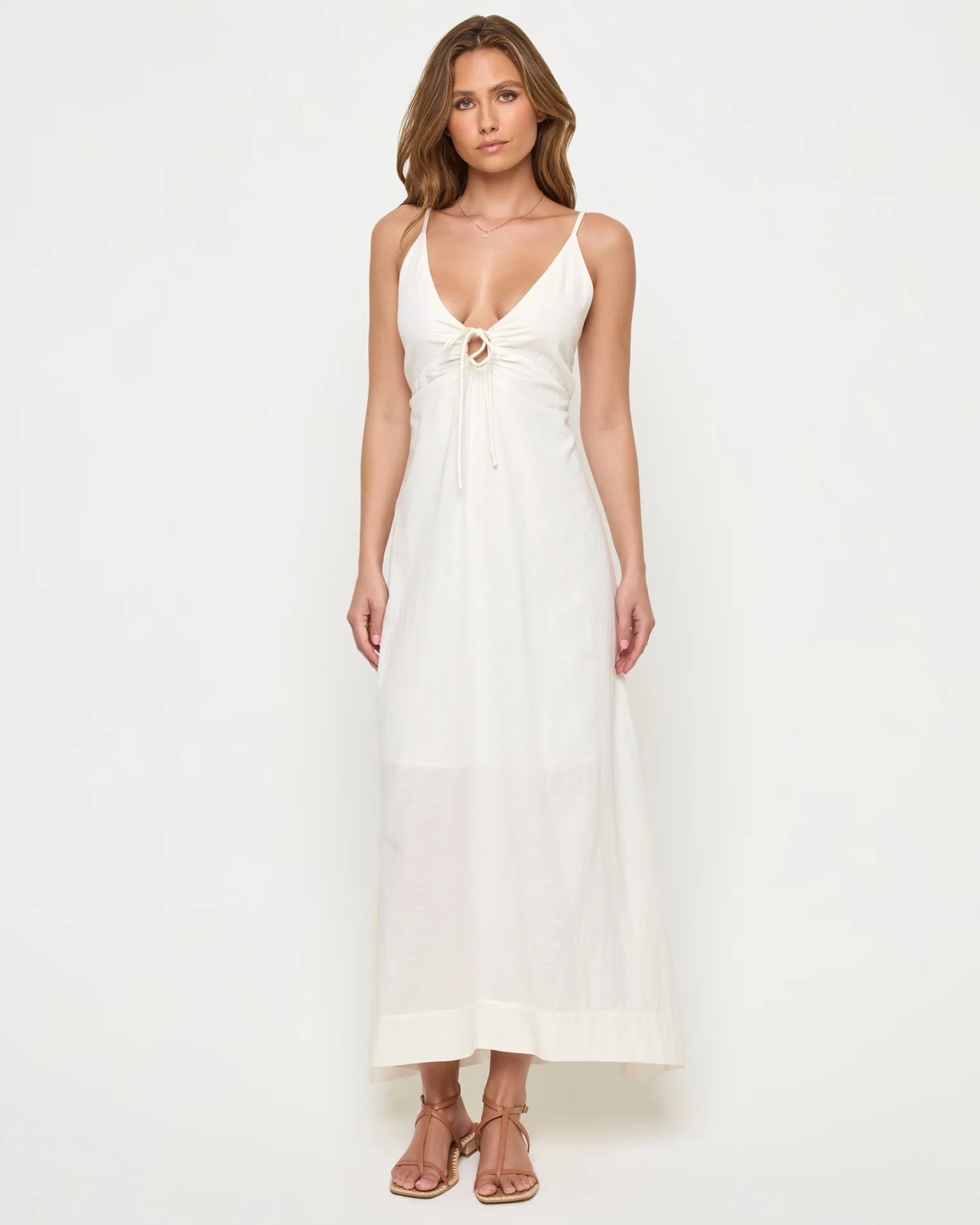 Mabel Maxi Dress - Cream