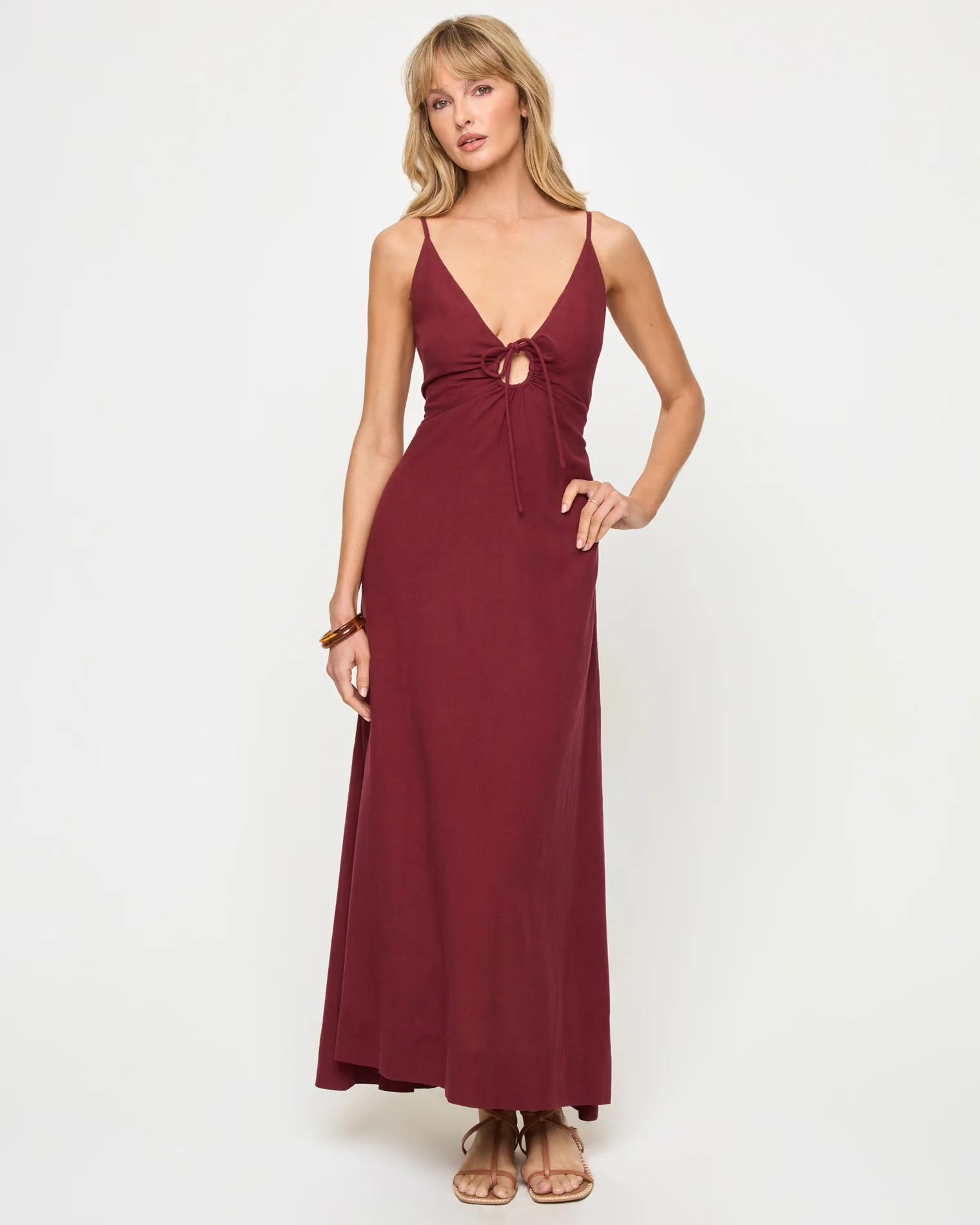 Mabel Maxi Dress - Sangria
