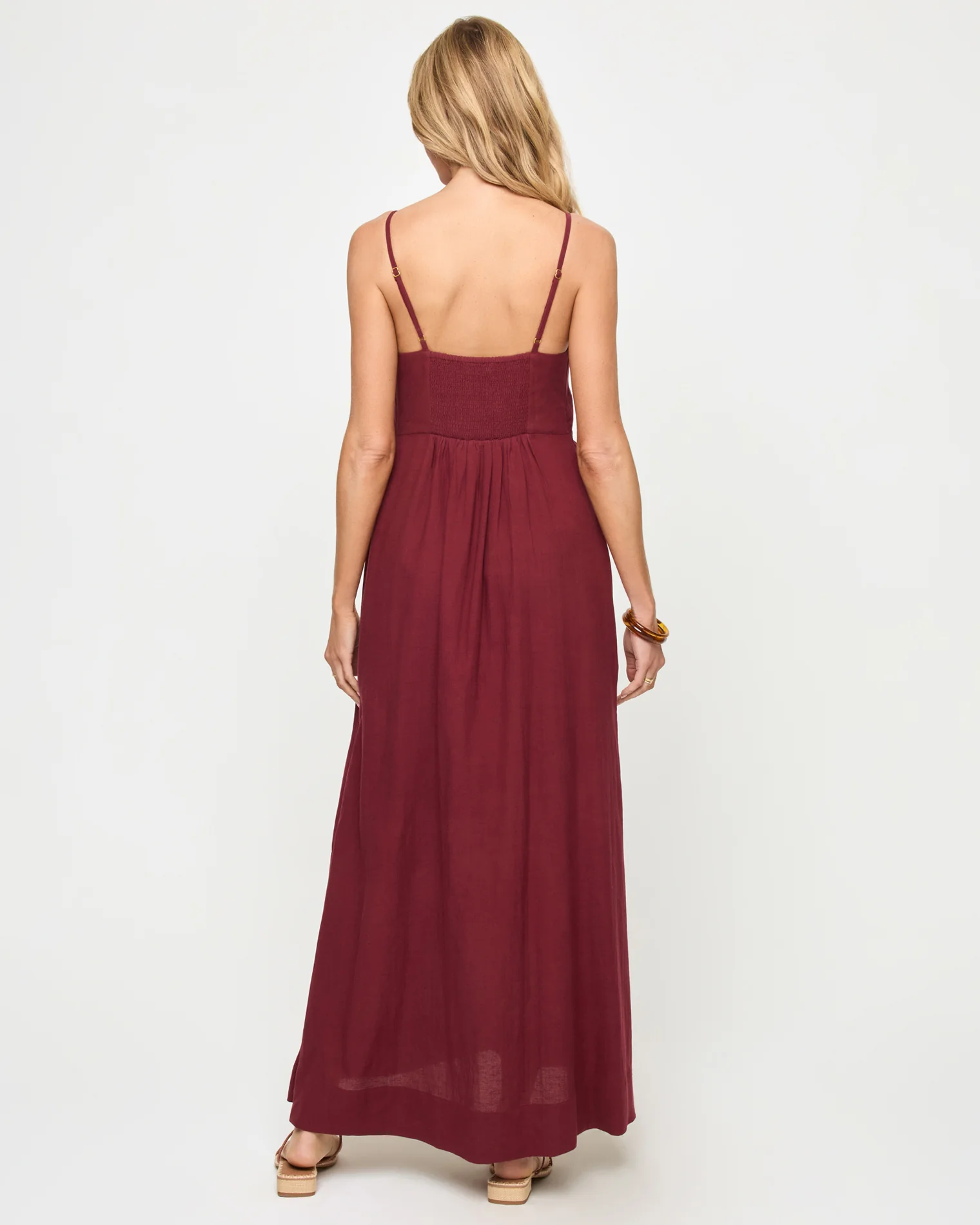 Mabel Maxi Dress - Sangria - Image 3