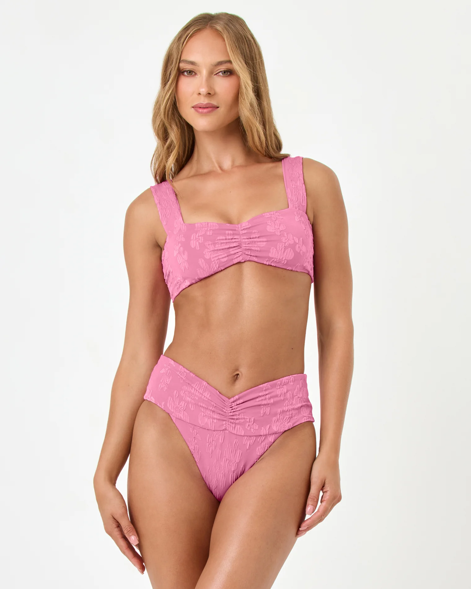 Marlee Bikini Top - Hottest Pink - Image 2