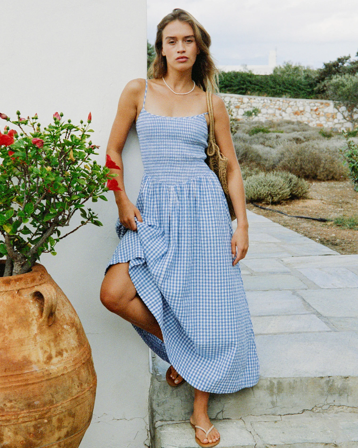 Misha Midi - Morning Gingham