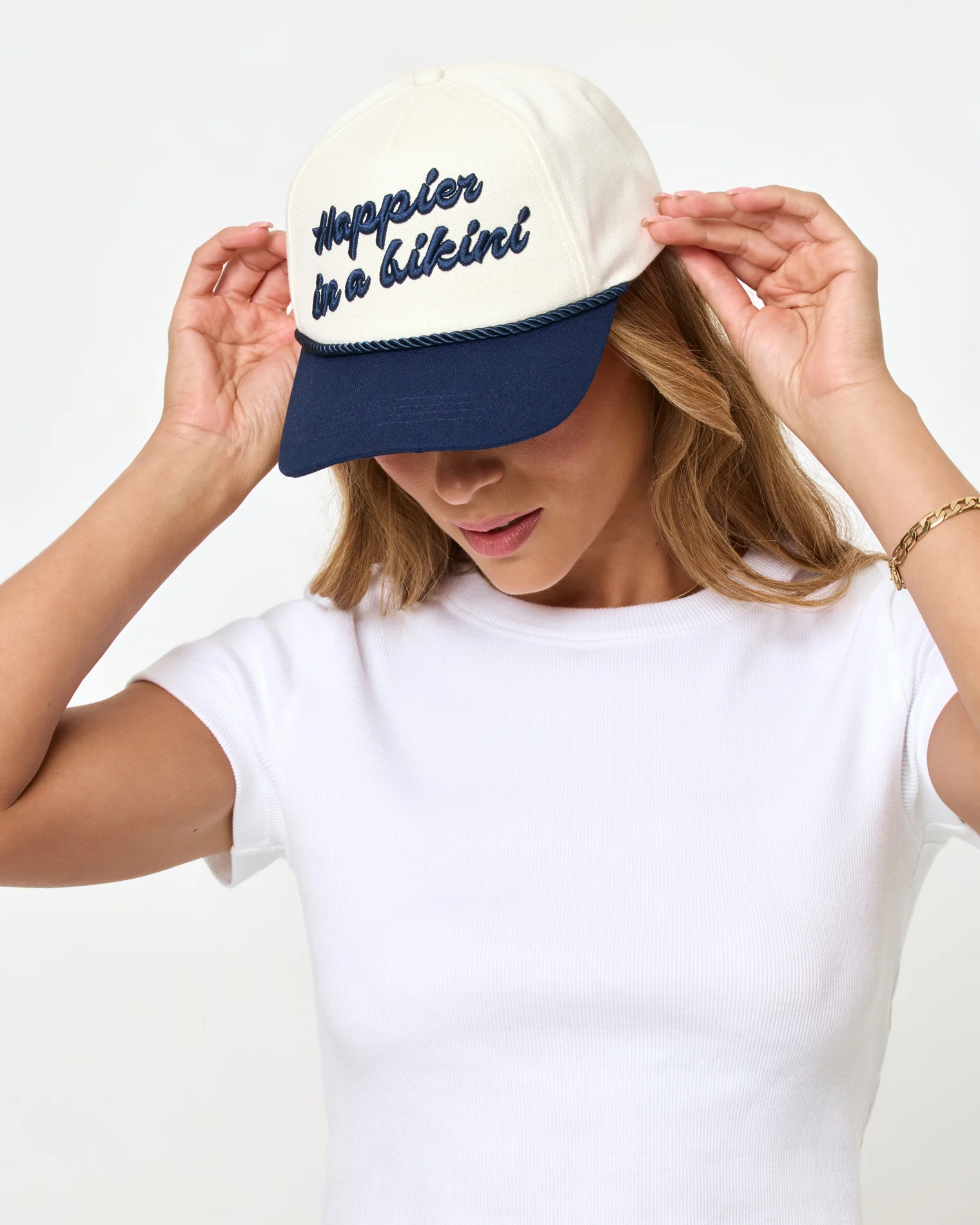 Newport Hat - Midnight Cream