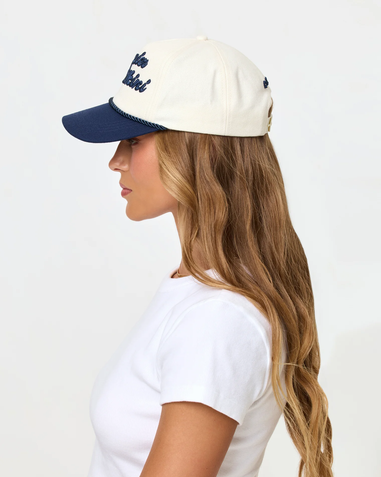 Newport Hat - Midnight Cream - Image 2