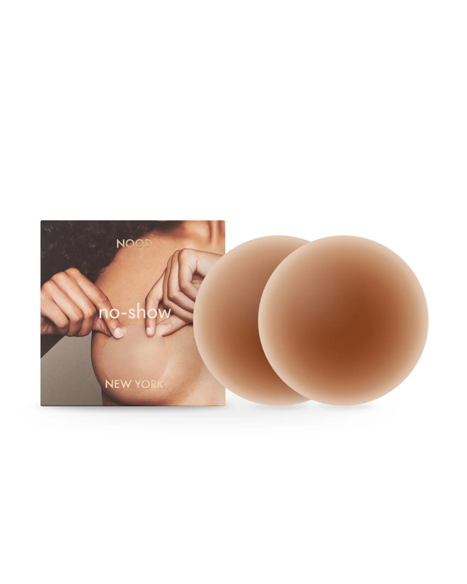 NOOD No Show Adhesive Nipple Covers - Bronze