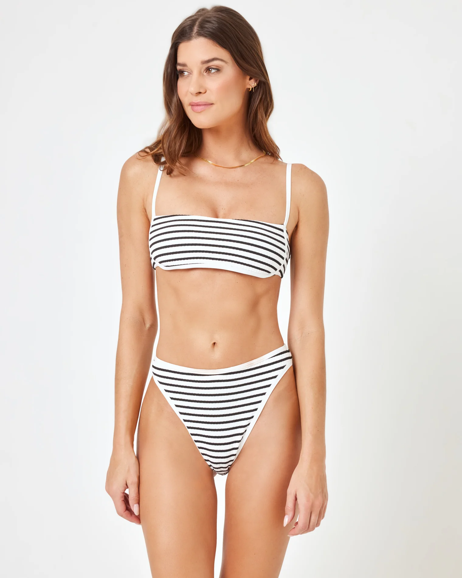 Nora Bikini Bottom - Sail Along Stripe - Image 5