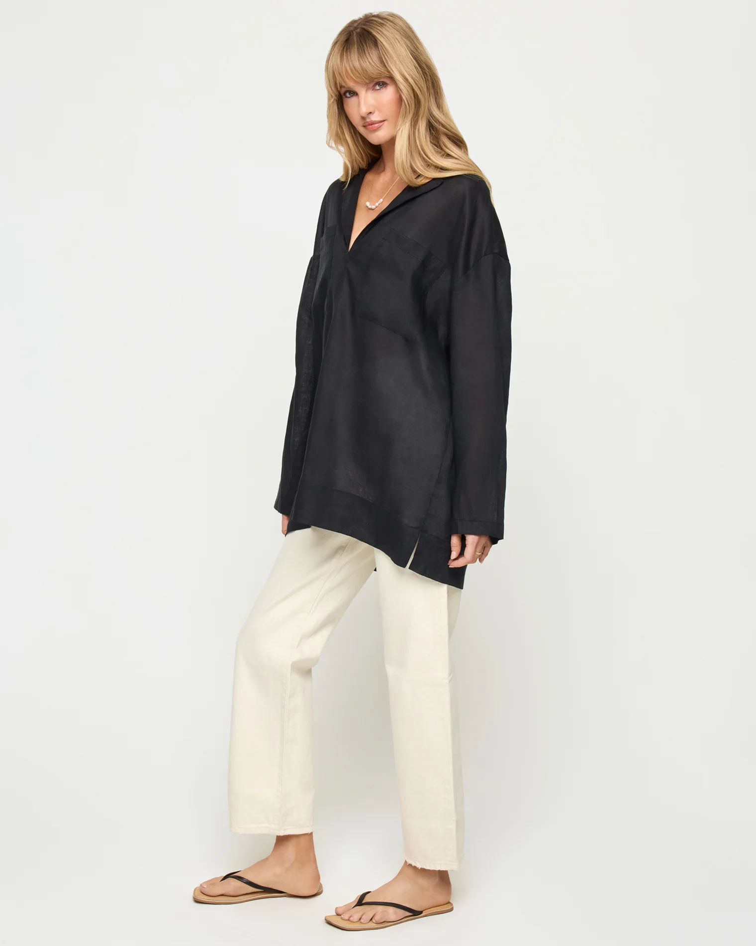 Oasis Tunic - Black - Image 2