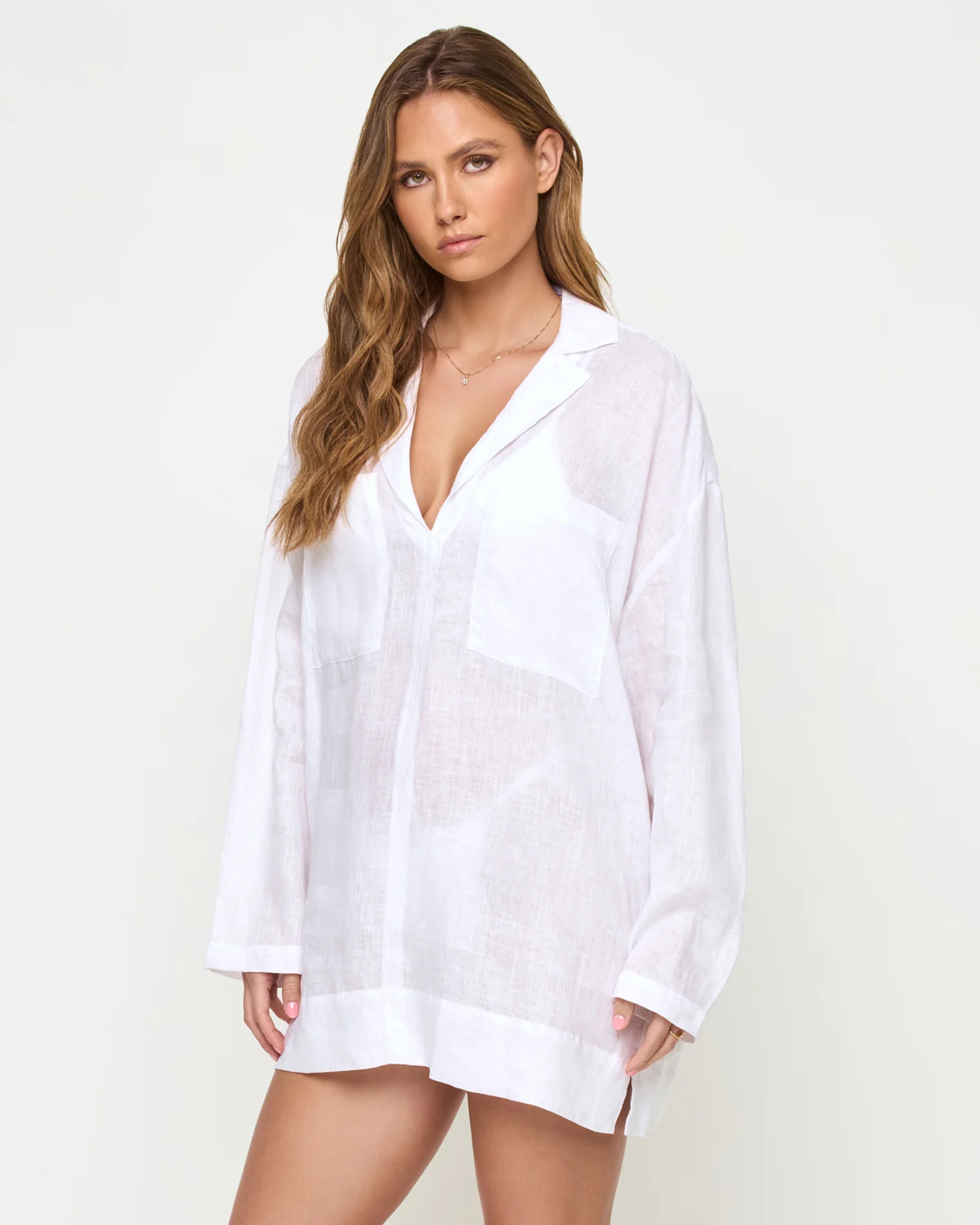 Oasis Tunic - White - Image 2