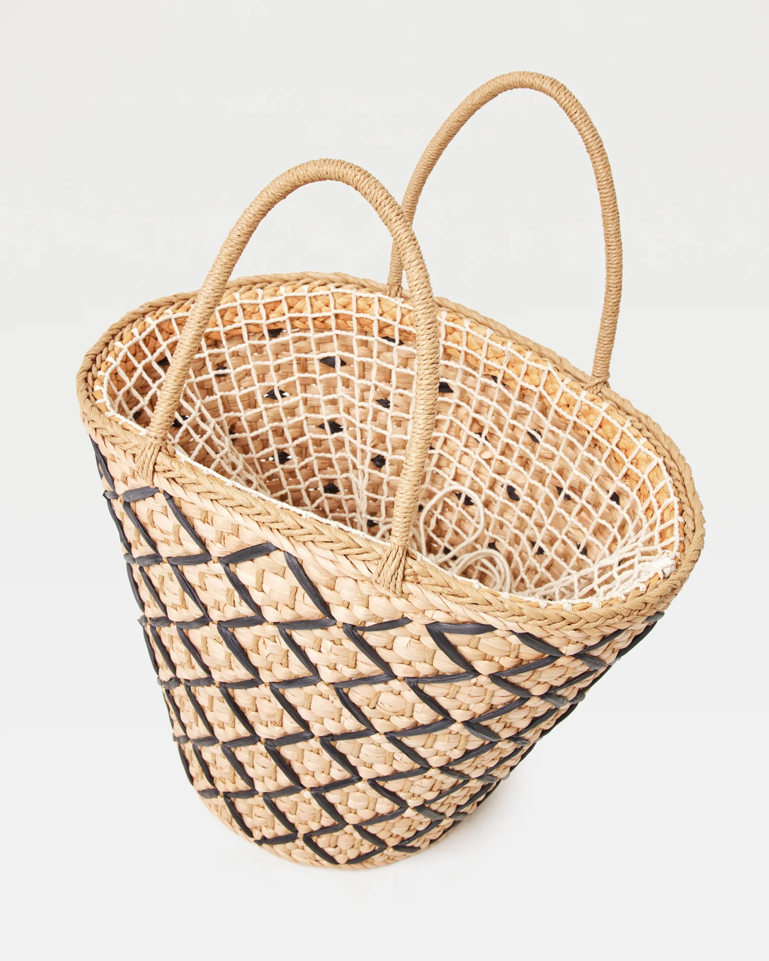 Palma Nights Bag - Natural-Black - Image 3