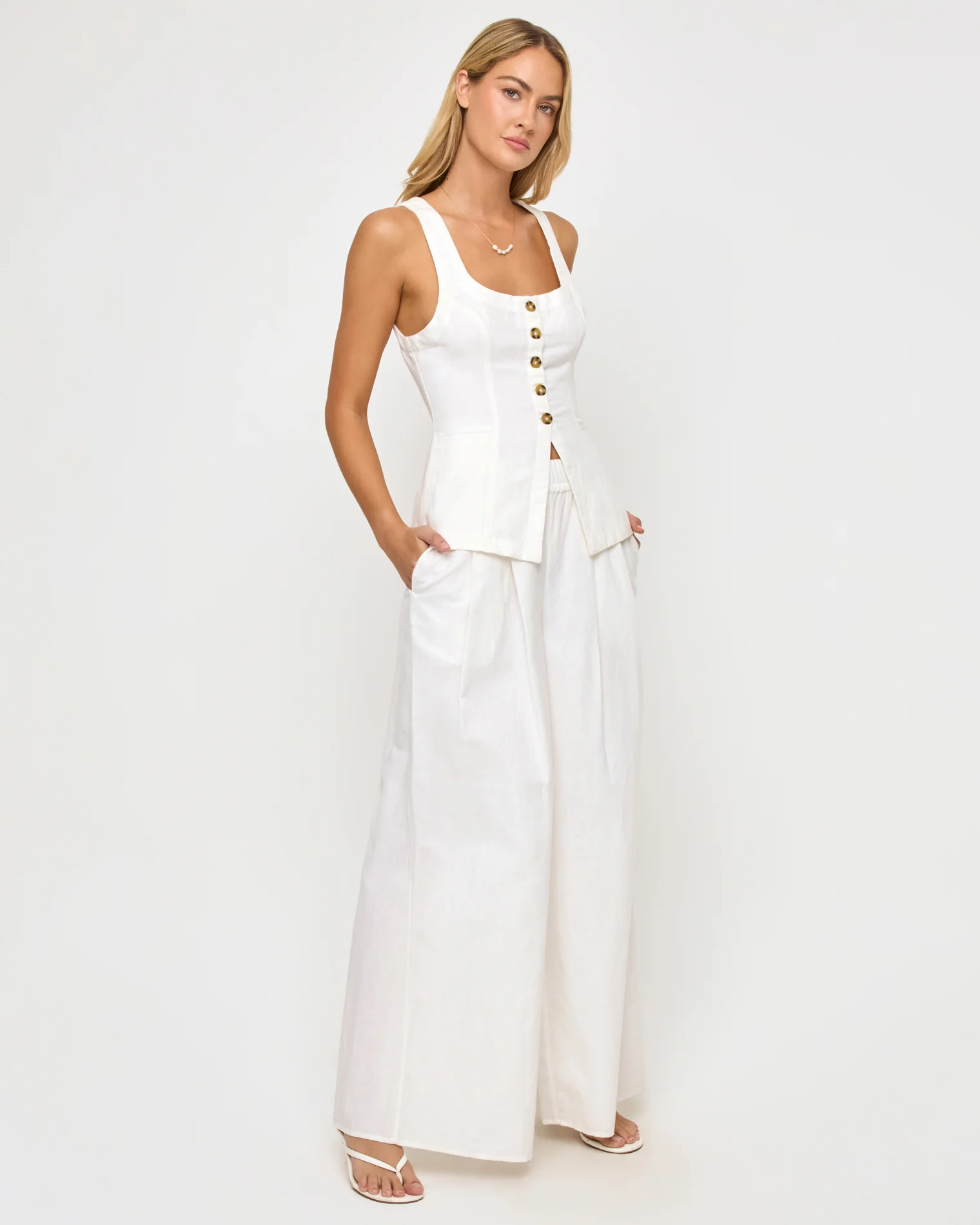 Palma Pant - White - Image 3
