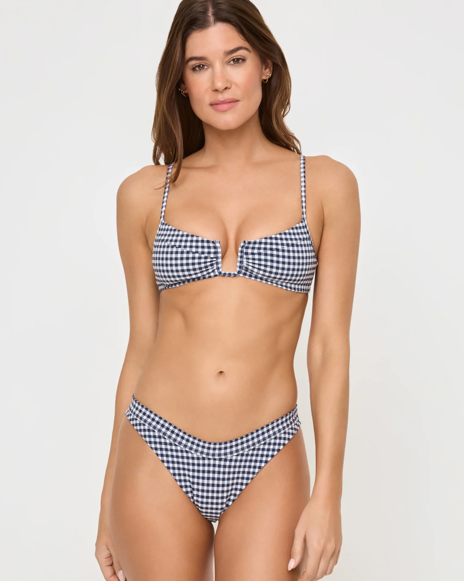 Peyton Bikini Top - Atta Girl Gingham - Image 2