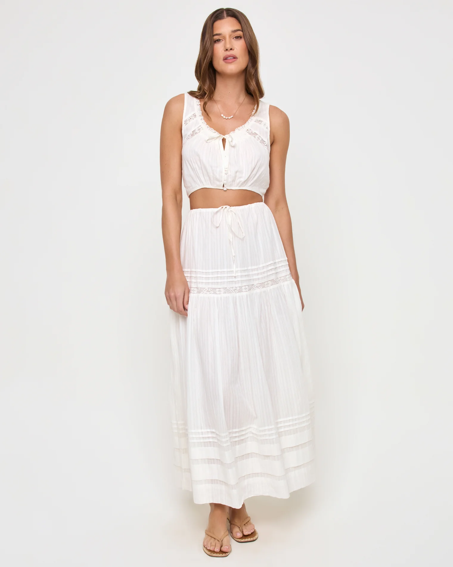 Reia Skirt - White - Image 4