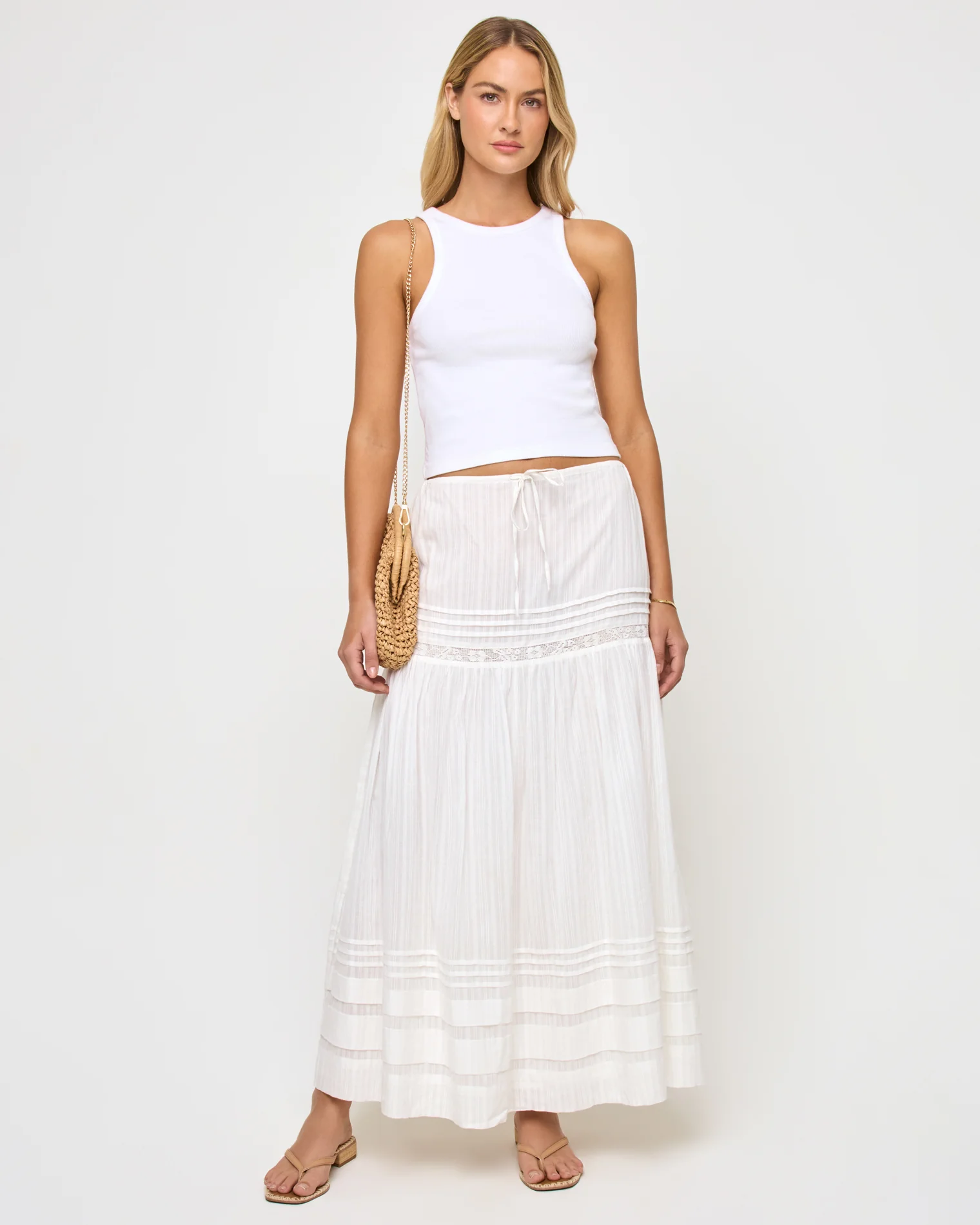 Reia Skirt - White - Image 6