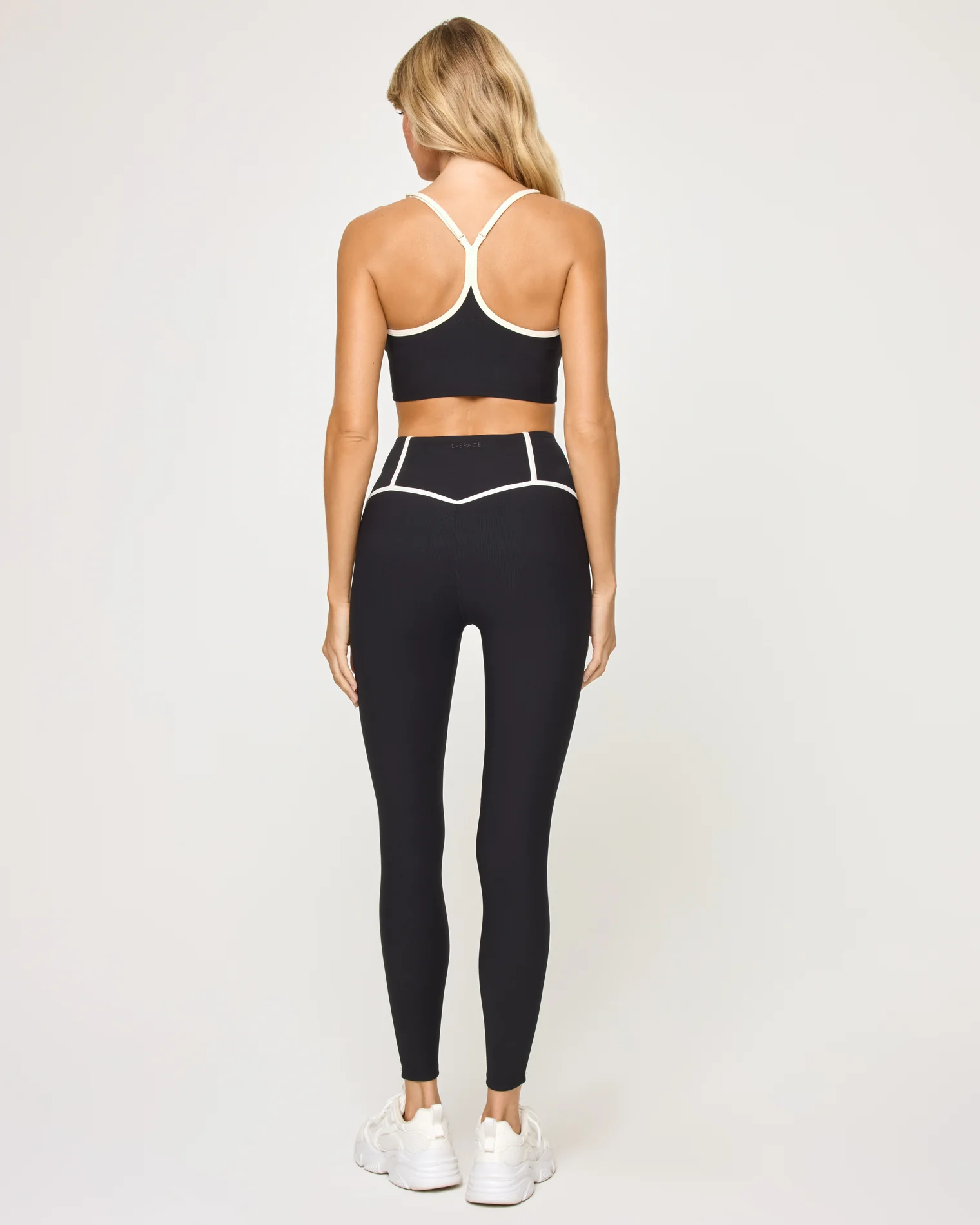 Revel Legging - Black-Cream - Image 6