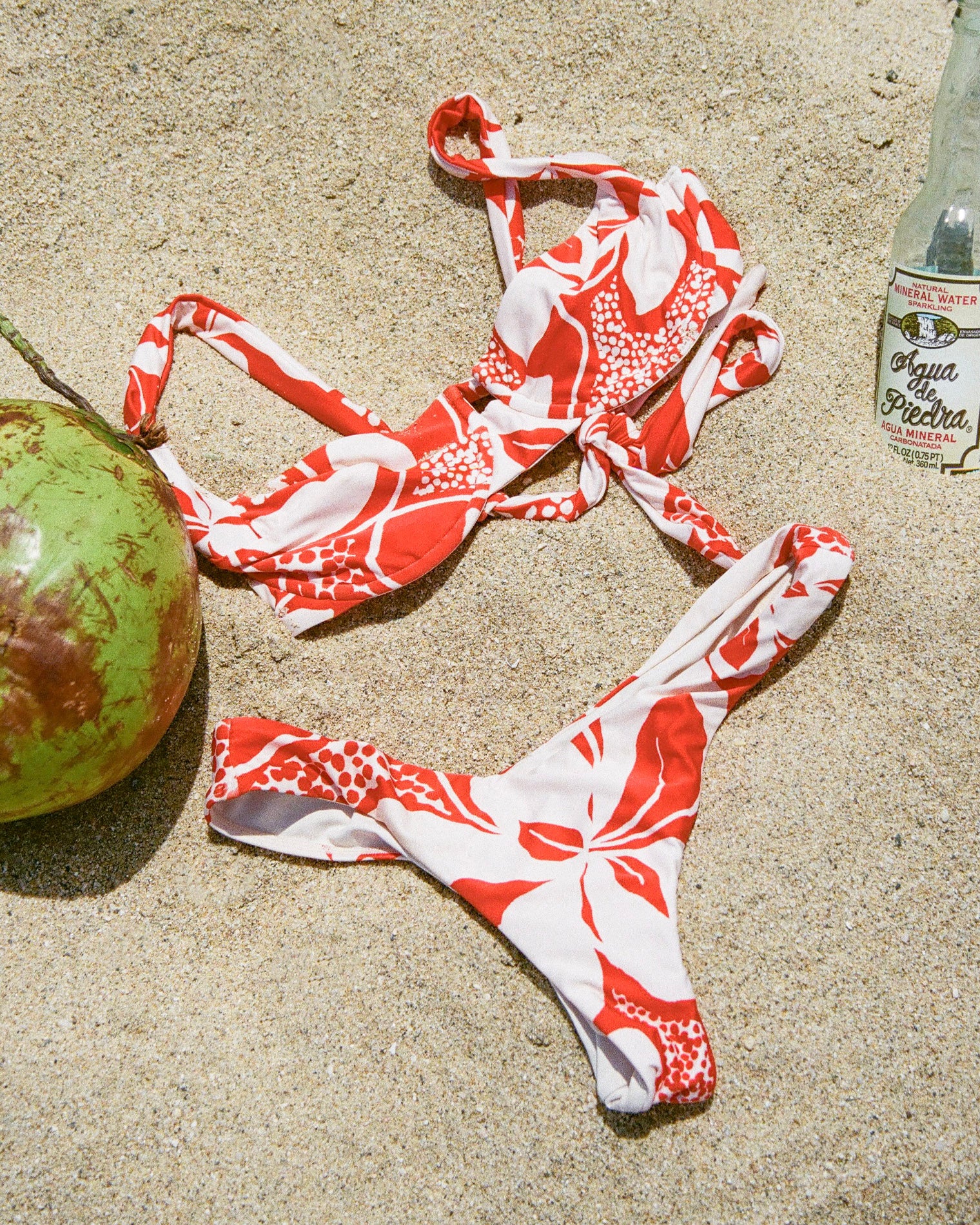 Rocky Bikini Bottom - Hibiscus Bloom - Image 2