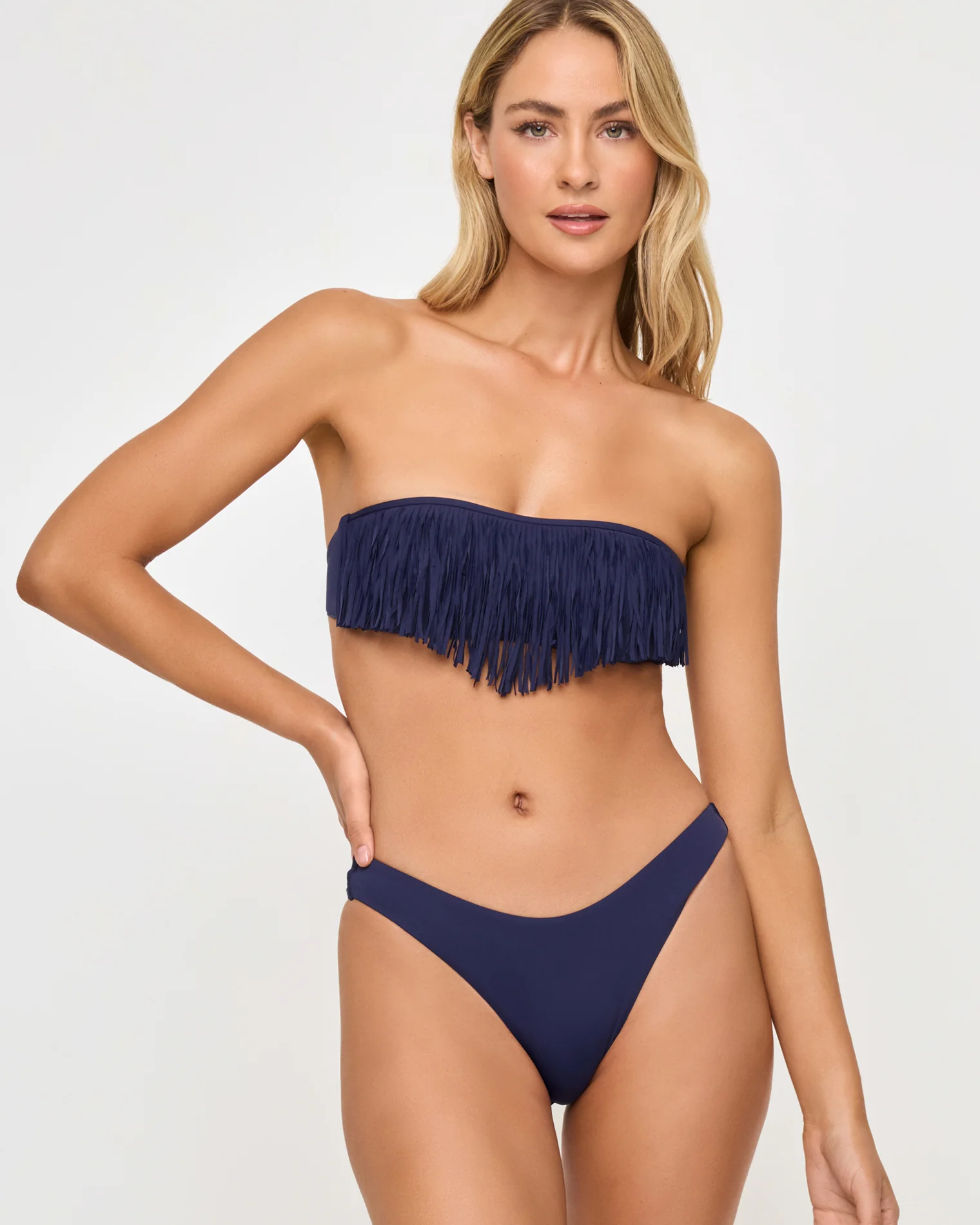 Rocky Bikini Bottom - Sensual Solid Midnight Blue - Image 8