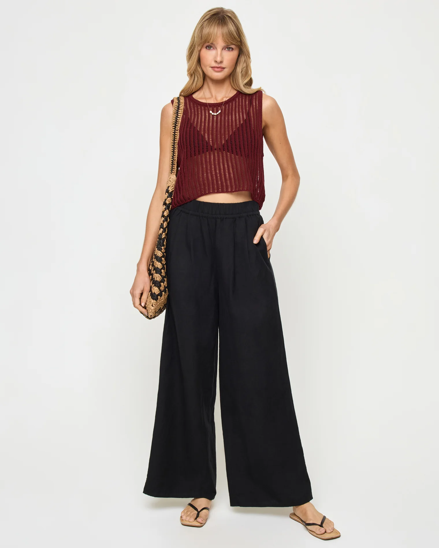 Sander Top - Sangria - Image 5