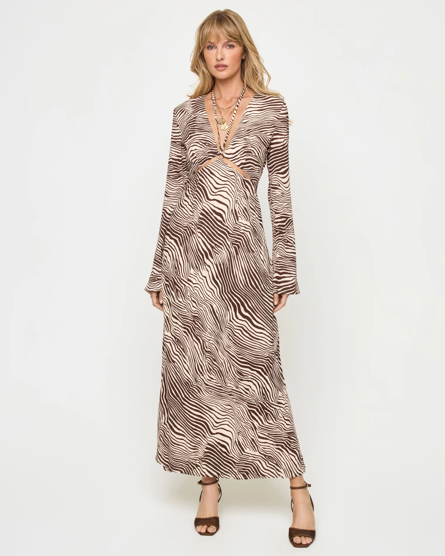 Say When Maxi Dress - Animal - Image 3