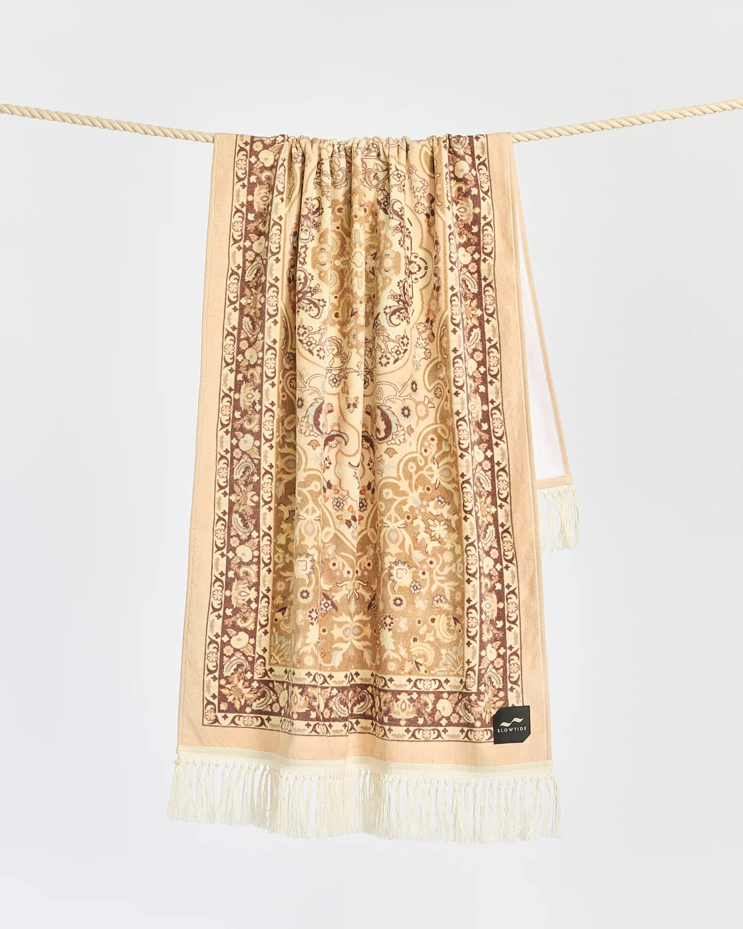 Slowtide Haven Beach Towel - Fawn - Image 2